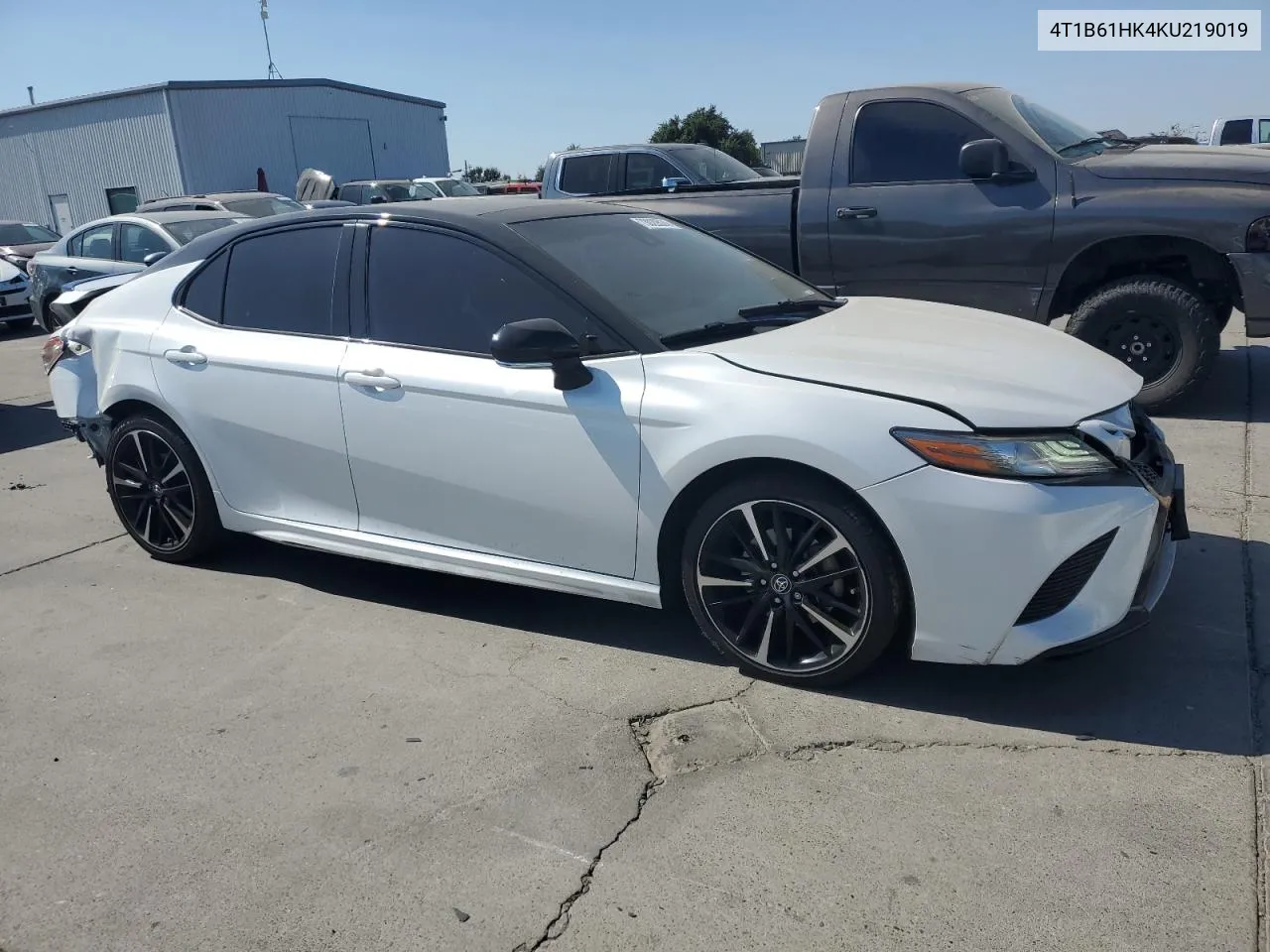 2019 Toyota Camry Xse VIN: 4T1B61HK4KU219019 Lot: 73029524