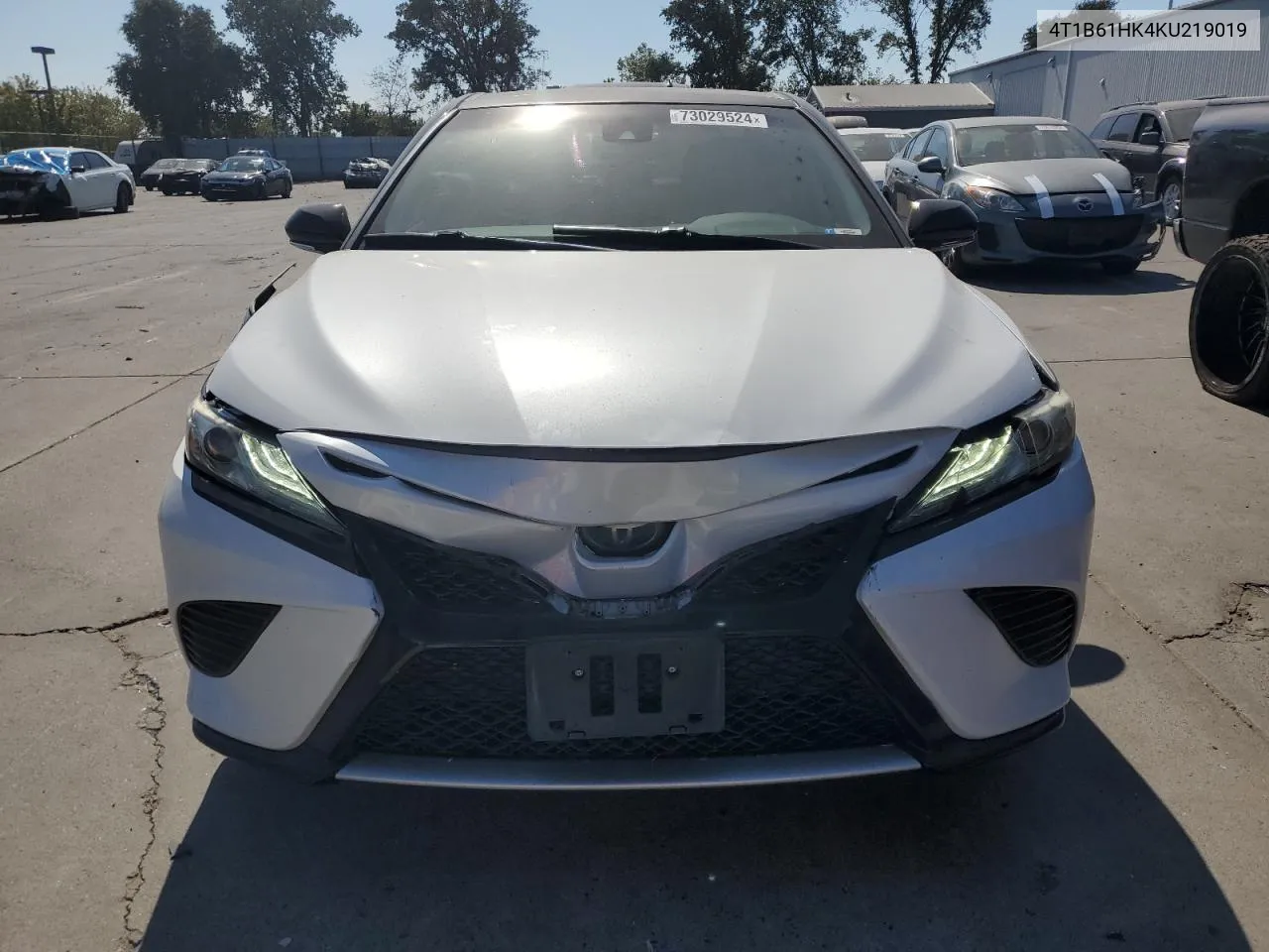 2019 Toyota Camry Xse VIN: 4T1B61HK4KU219019 Lot: 73029524