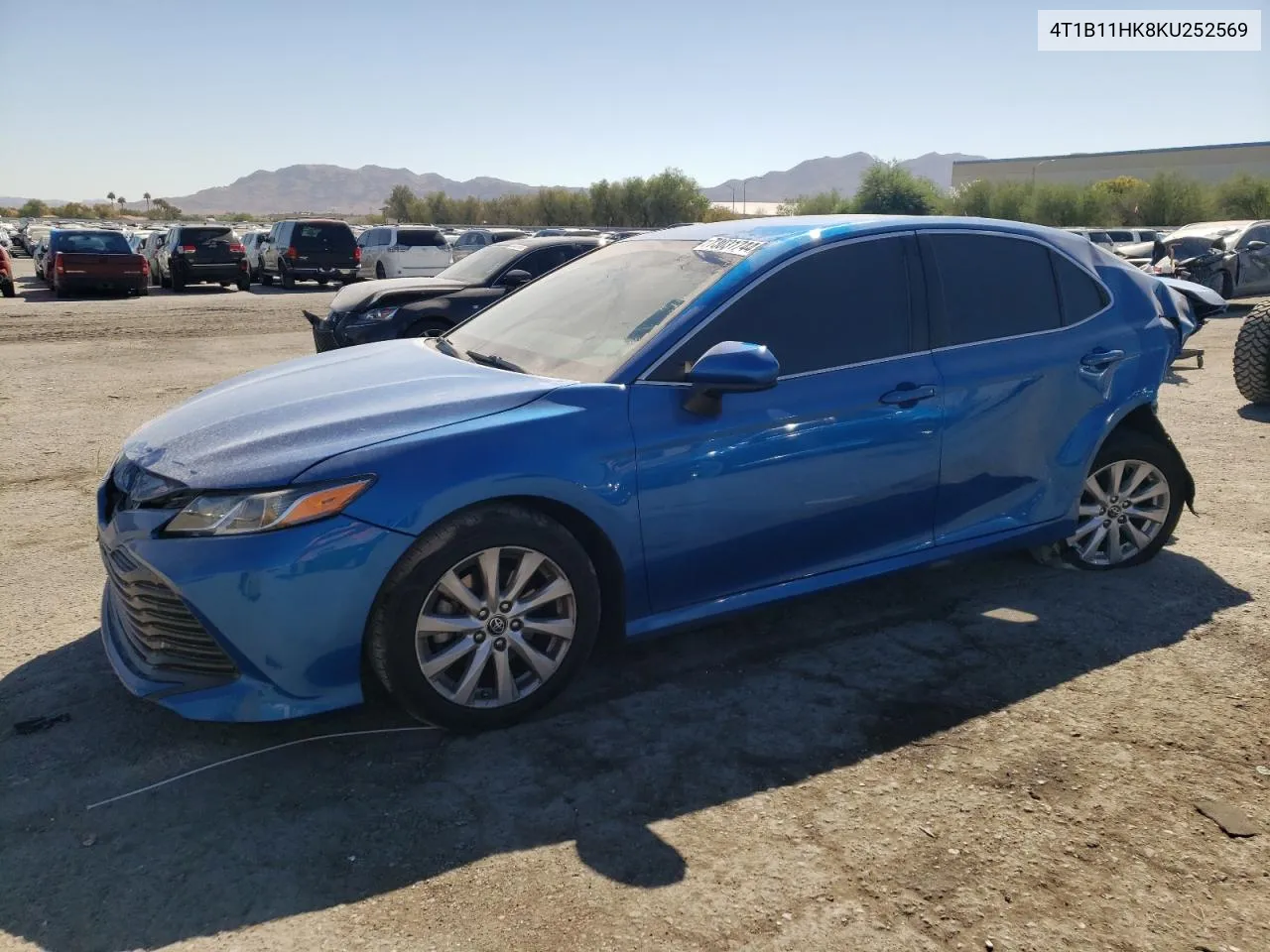 2019 Toyota Camry L VIN: 4T1B11HK8KU252569 Lot: 73031744