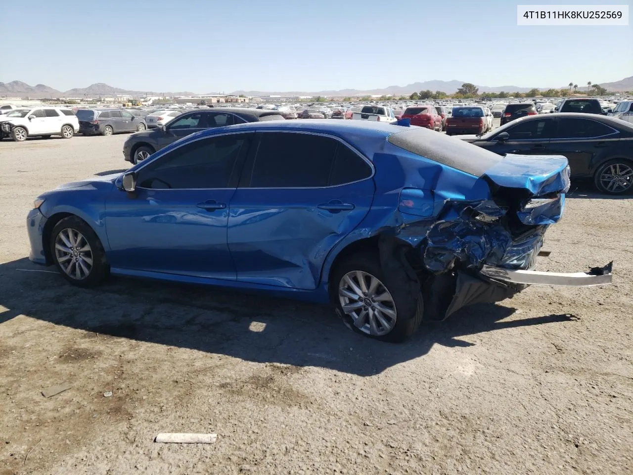 2019 Toyota Camry L VIN: 4T1B11HK8KU252569 Lot: 73031744