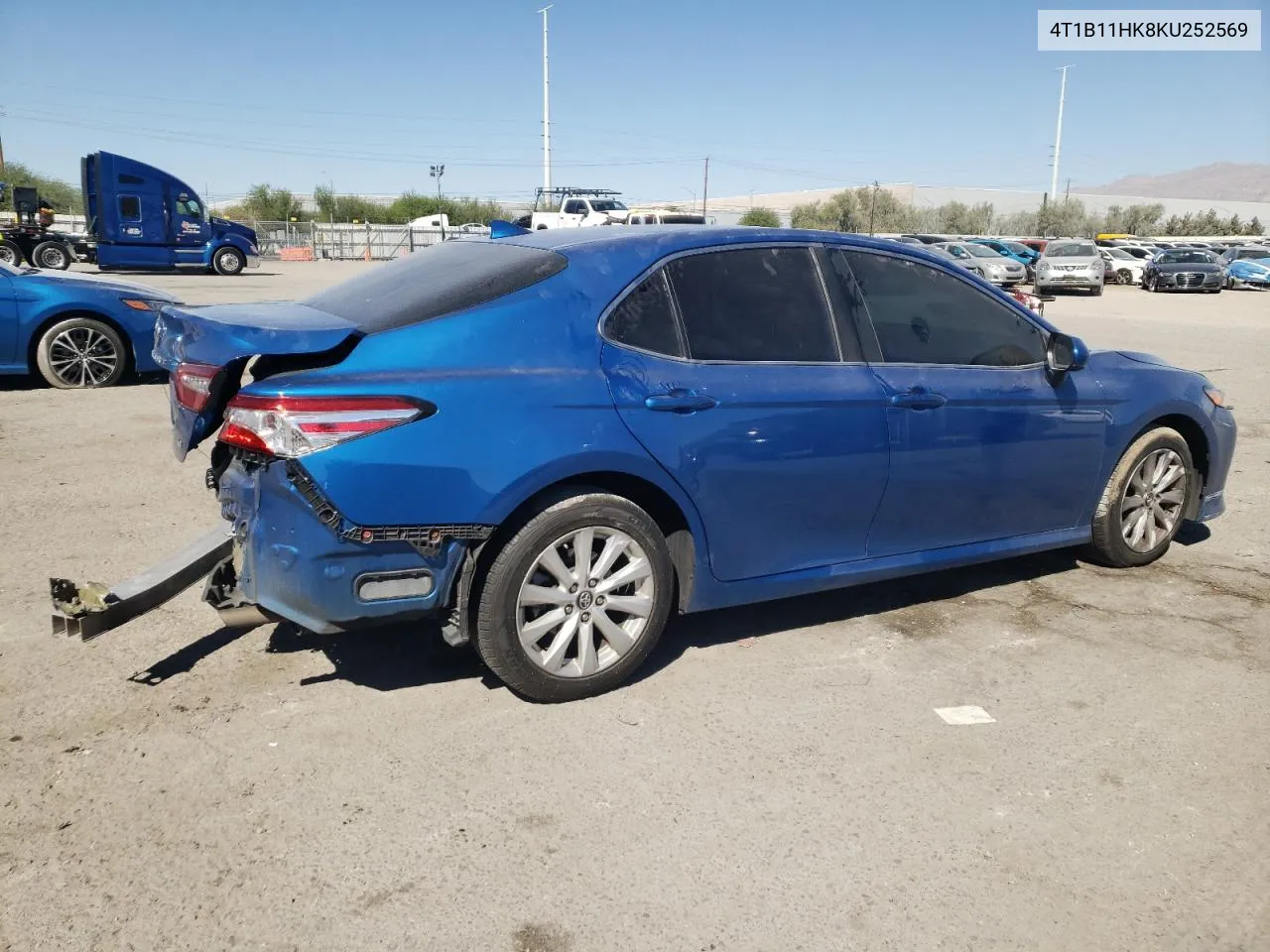 4T1B11HK8KU252569 2019 Toyota Camry L