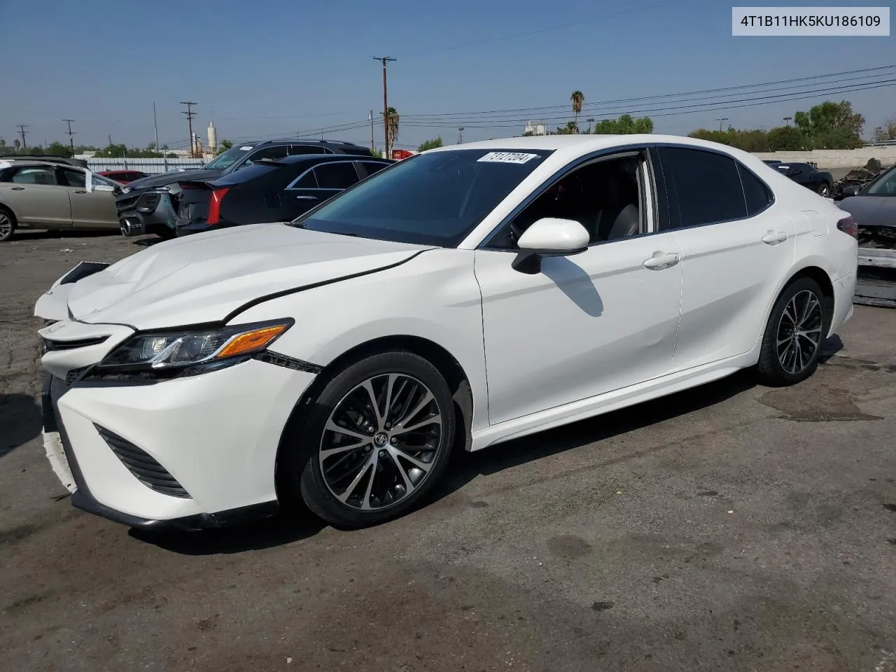 2019 Toyota Camry L VIN: 4T1B11HK5KU186109 Lot: 73127204