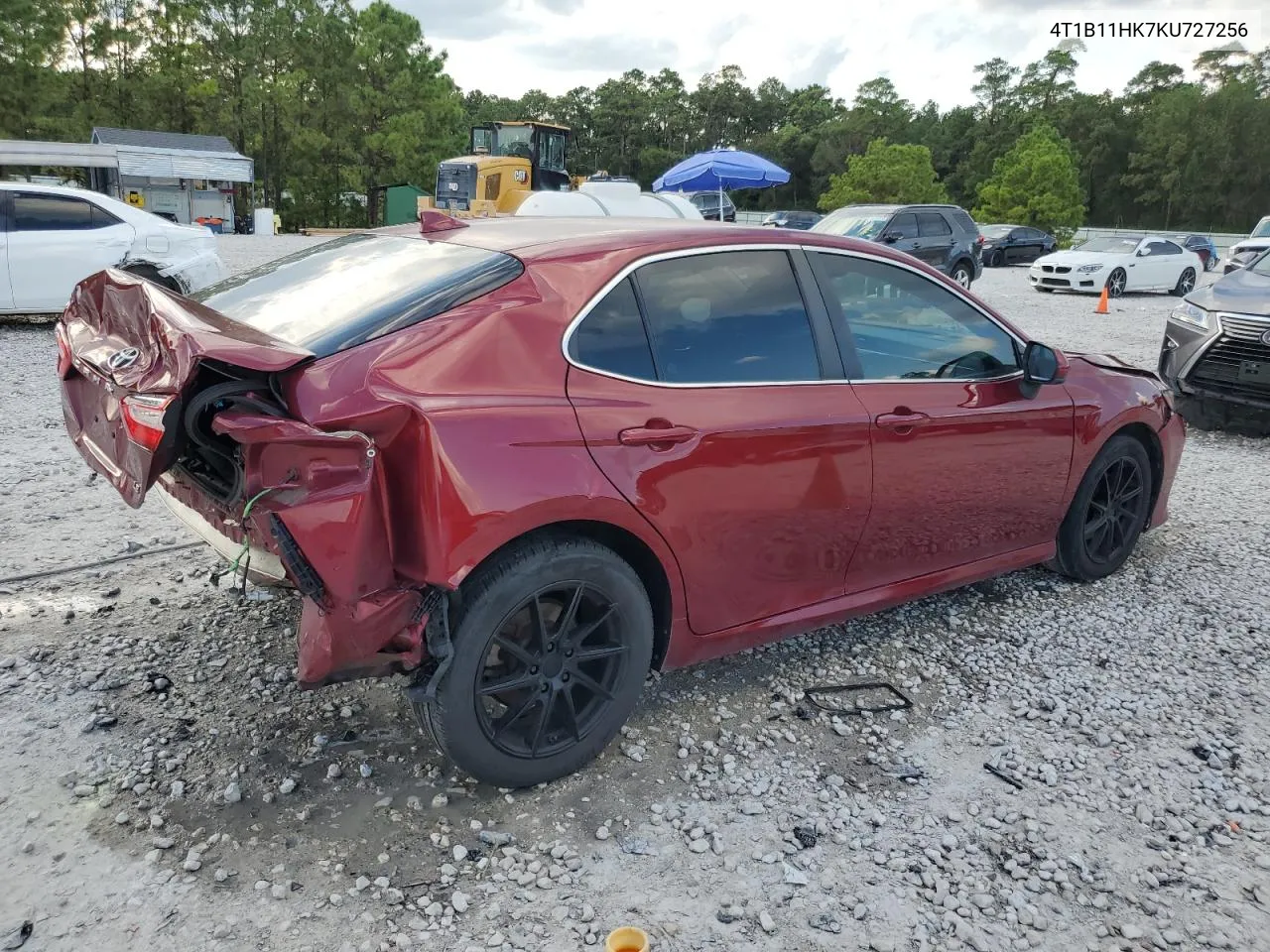 4T1B11HK7KU727256 2019 Toyota Camry L