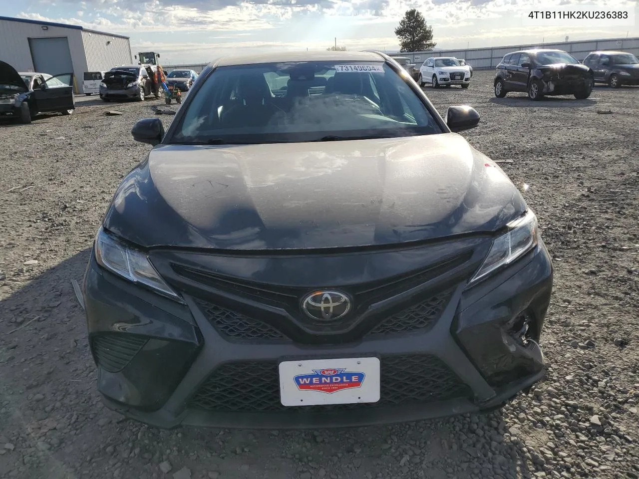 2019 Toyota Camry L VIN: 4T1B11HK2KU236383 Lot: 73149694