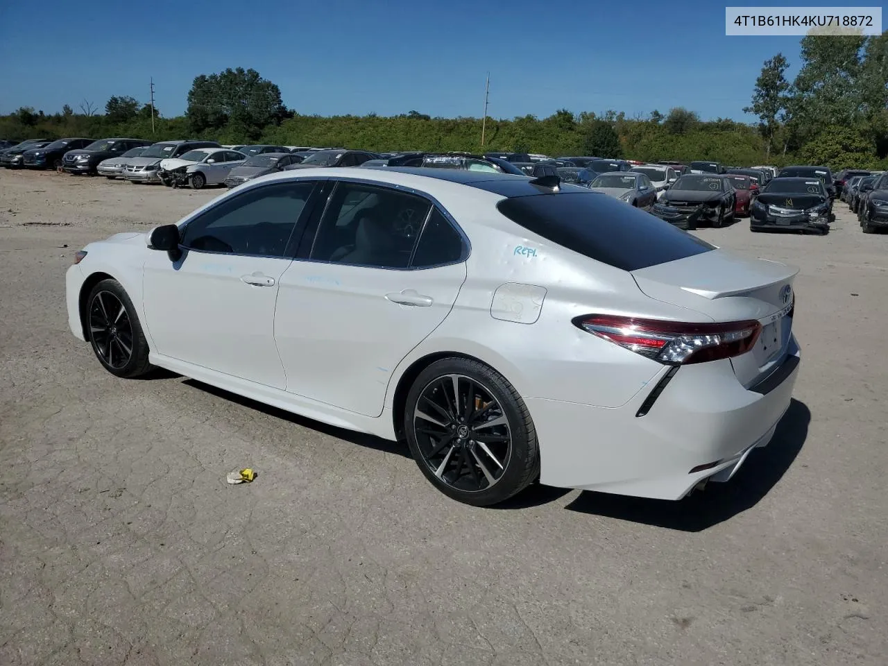 2019 Toyota Camry Xse VIN: 4T1B61HK4KU718872 Lot: 73378774