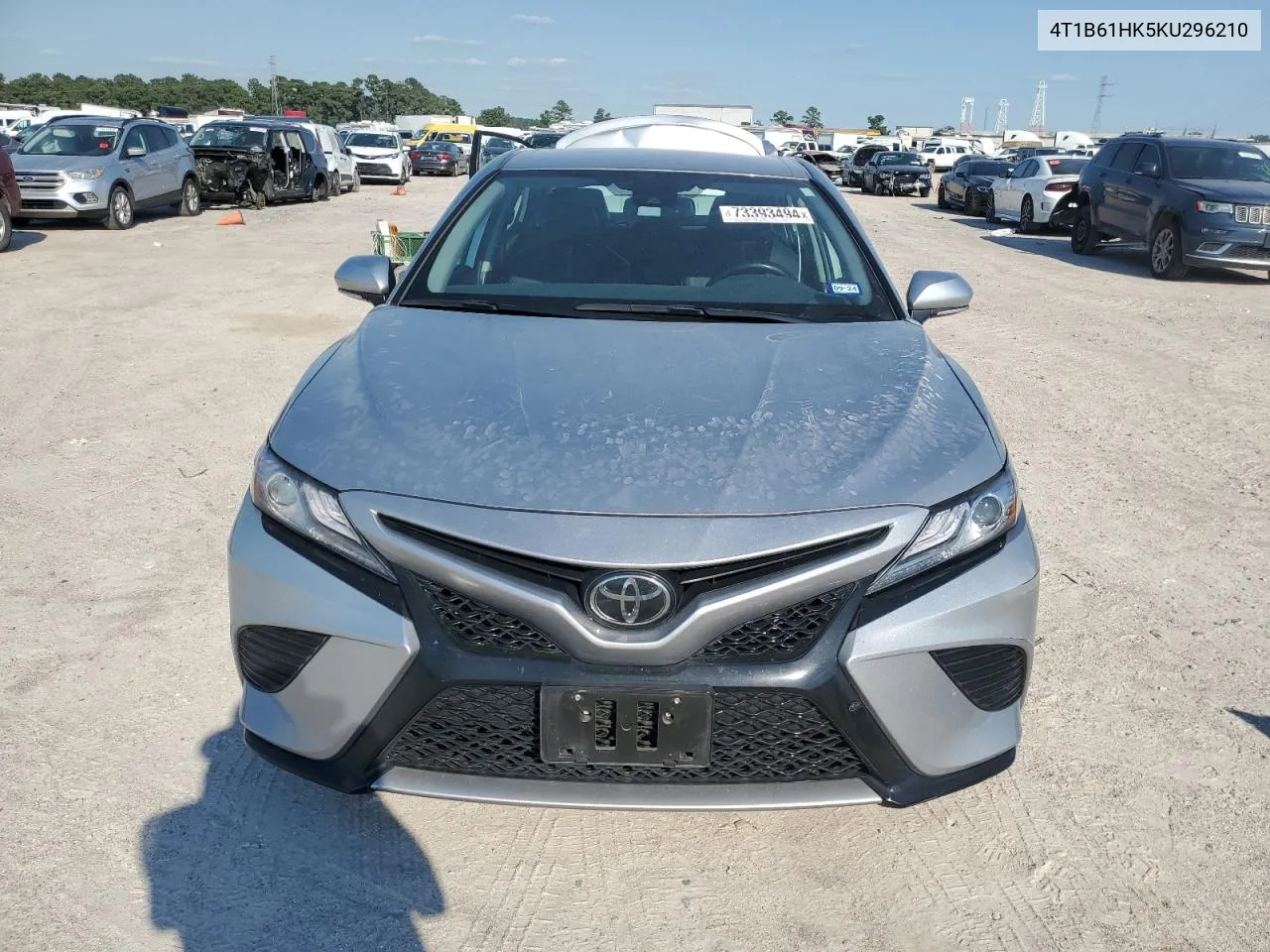 2019 Toyota Camry Xse VIN: 4T1B61HK5KU296210 Lot: 73393494