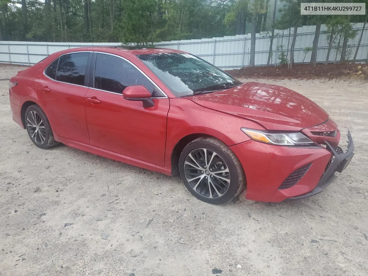 4T1B11HK4KU299727 2019 Toyota Camry L