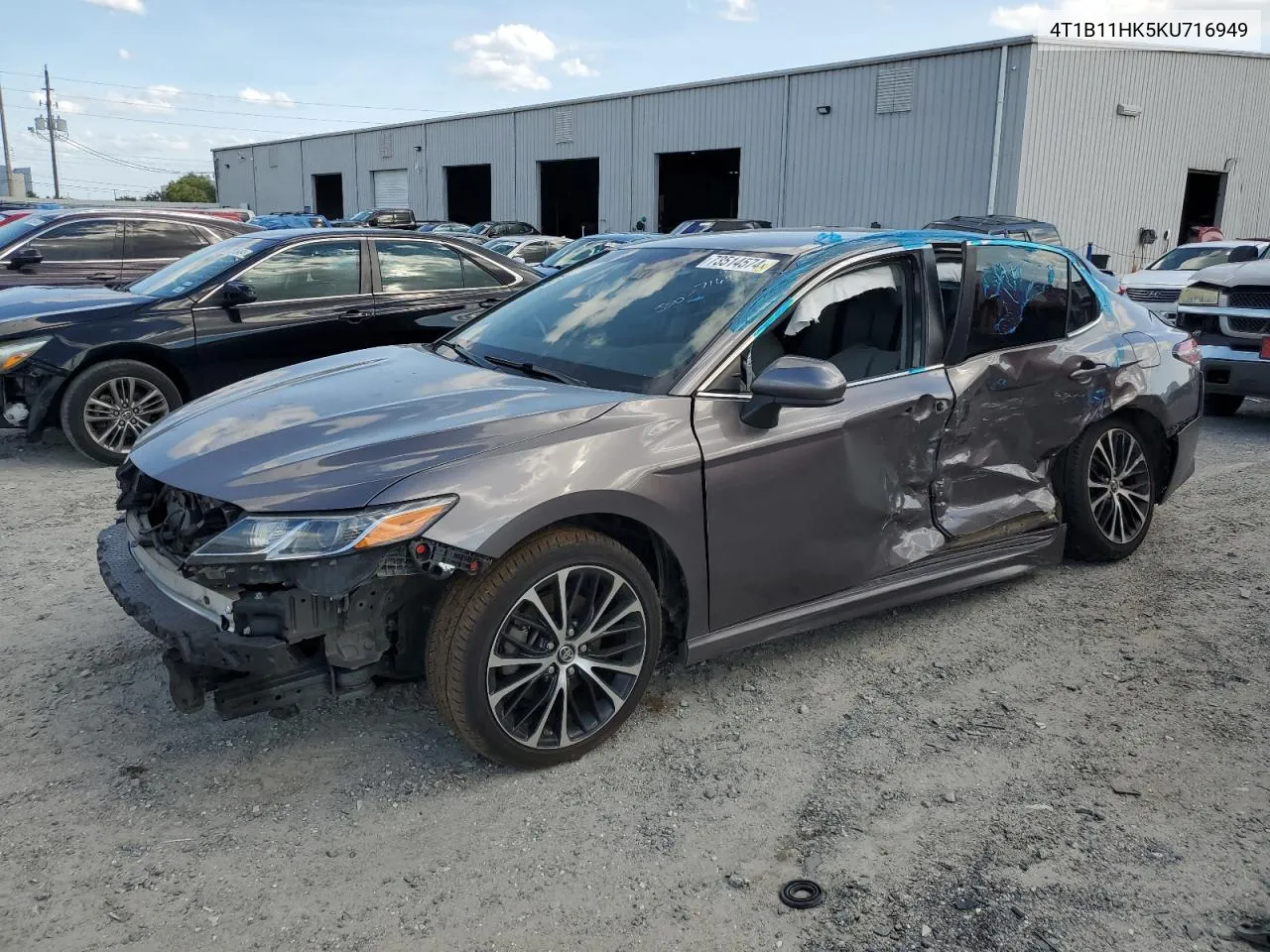 4T1B11HK5KU716949 2019 Toyota Camry L