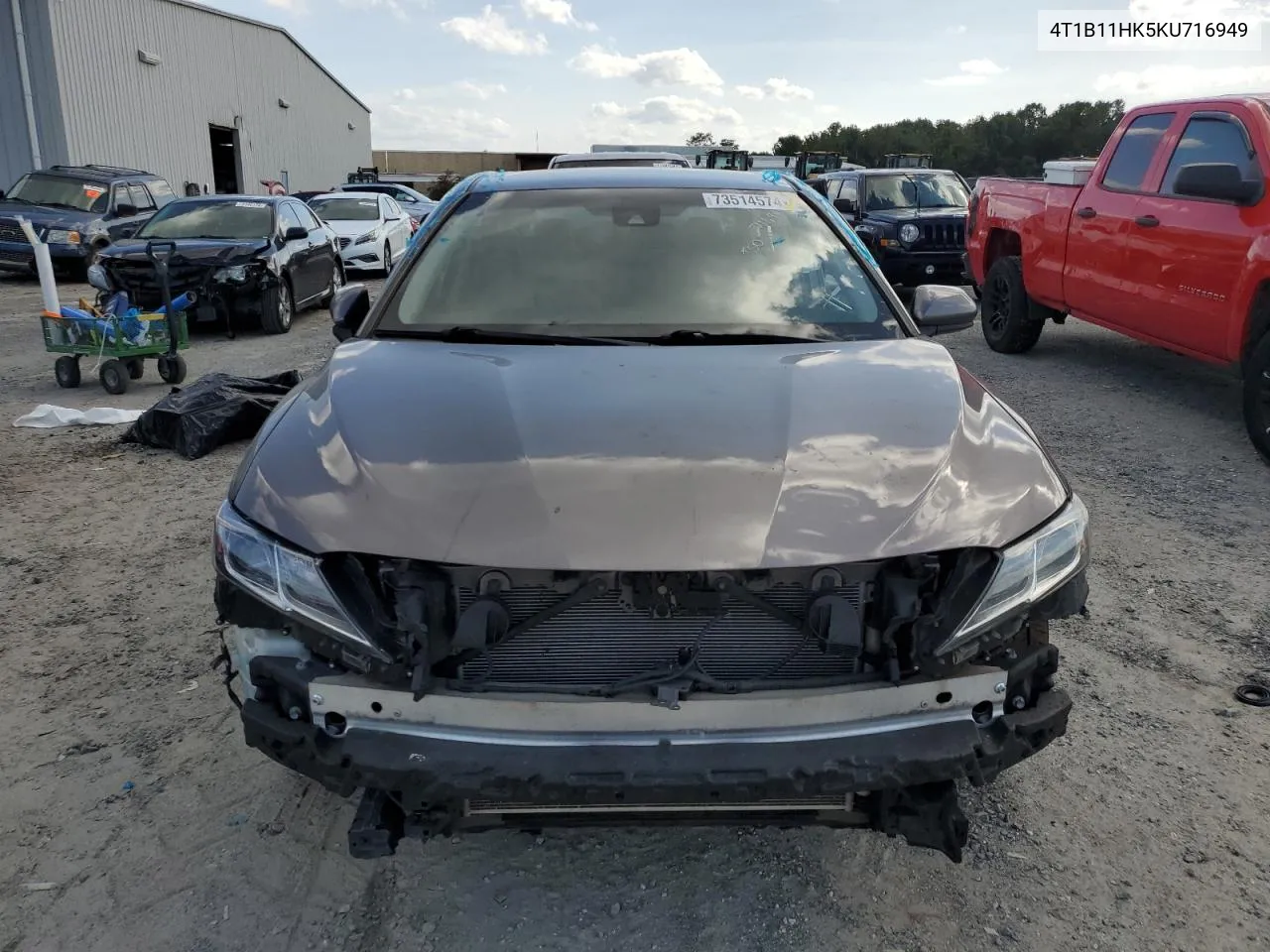 4T1B11HK5KU716949 2019 Toyota Camry L