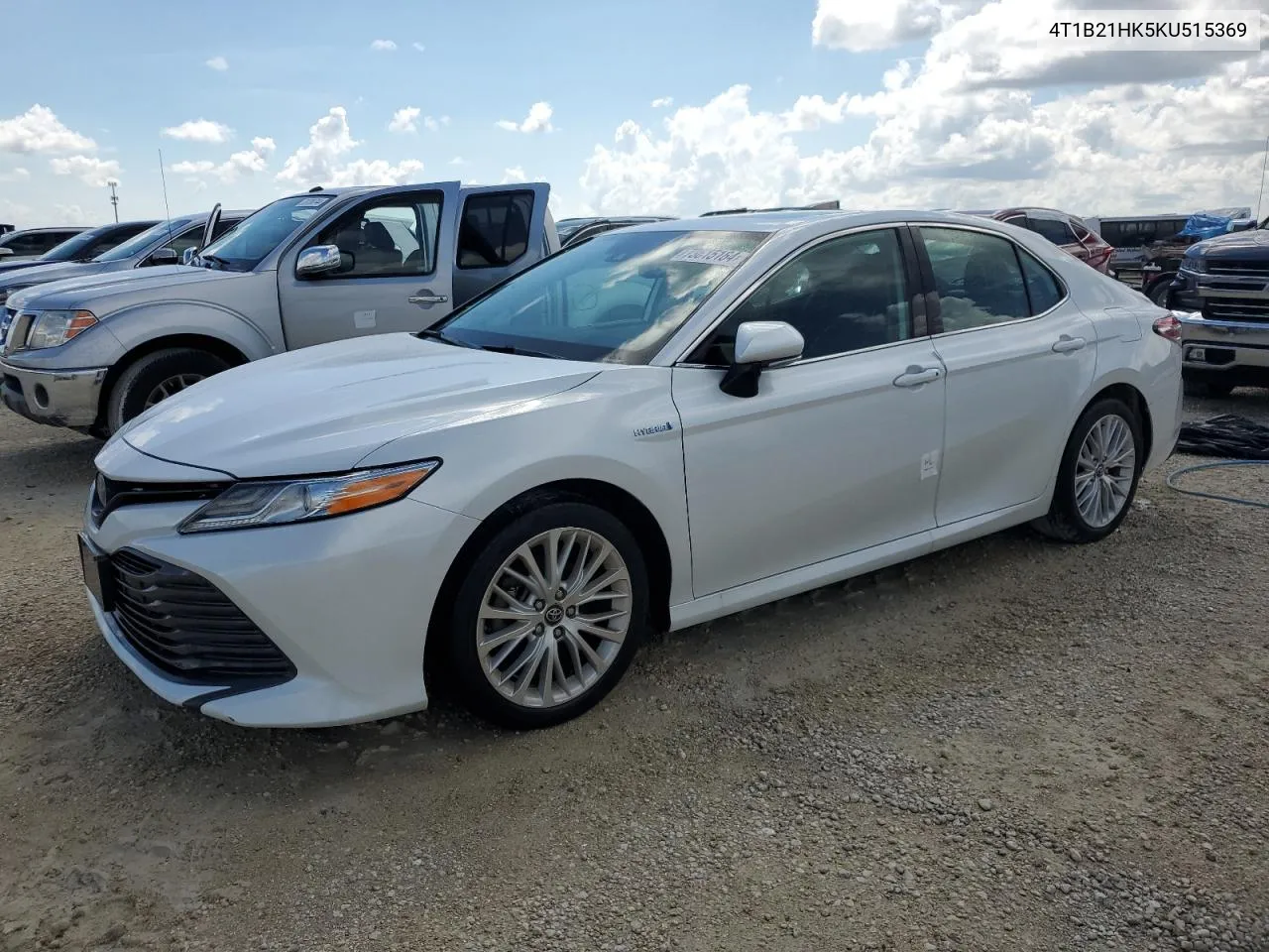 2019 Toyota Camry Hybrid VIN: 4T1B21HK5KU515369 Lot: 73615164