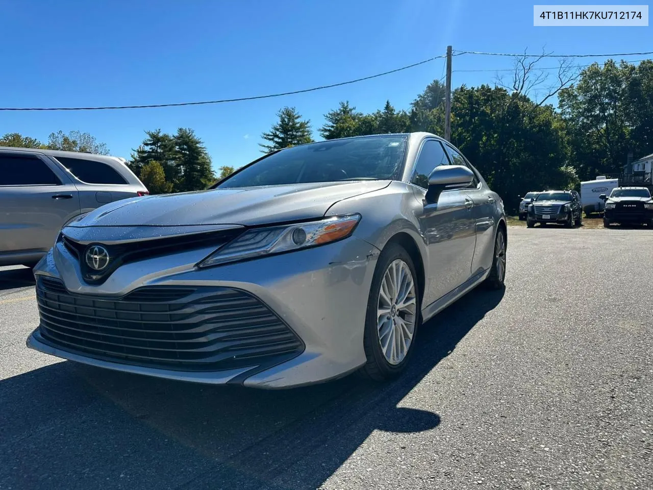 2019 Toyota Camry L VIN: 4T1B11HK7KU712174 Lot: 73667294