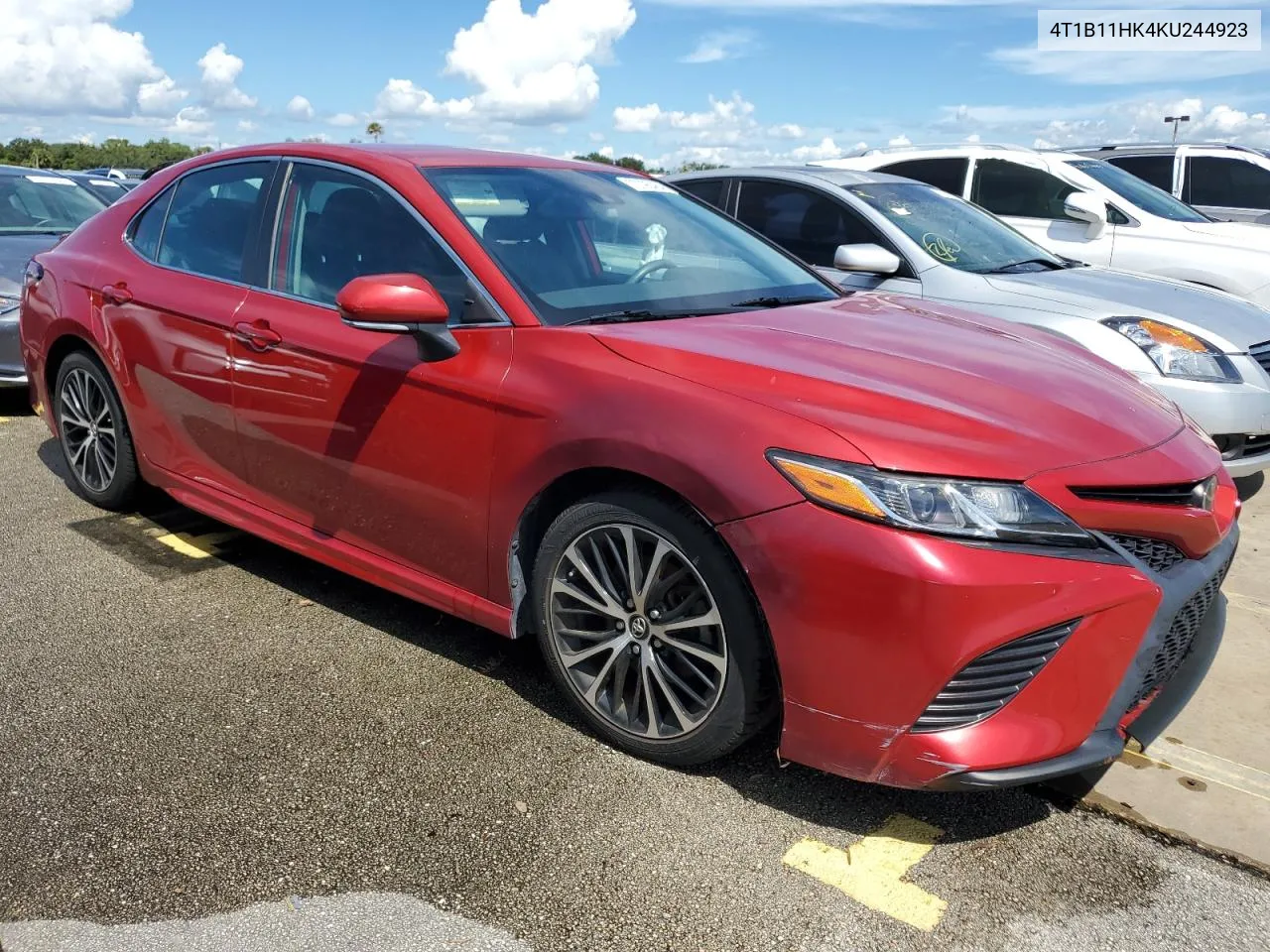 4T1B11HK4KU244923 2019 Toyota Camry L