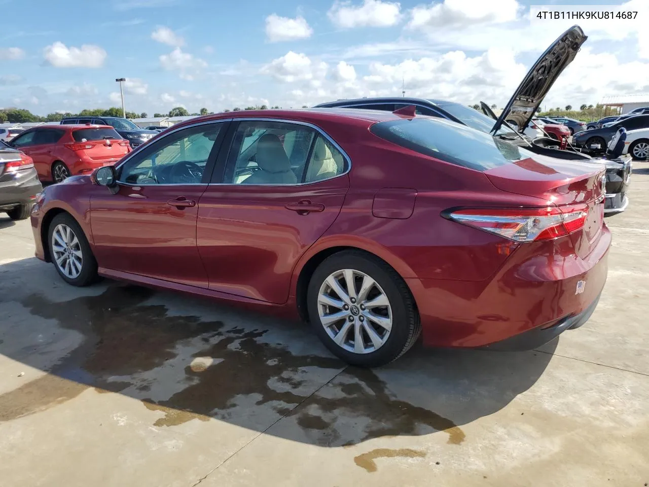 4T1B11HK9KU814687 2019 Toyota Camry L