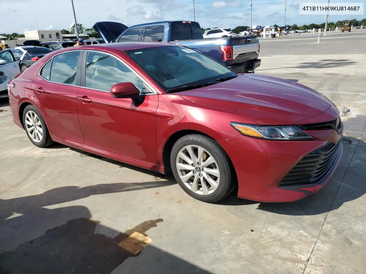 4T1B11HK9KU814687 2019 Toyota Camry L