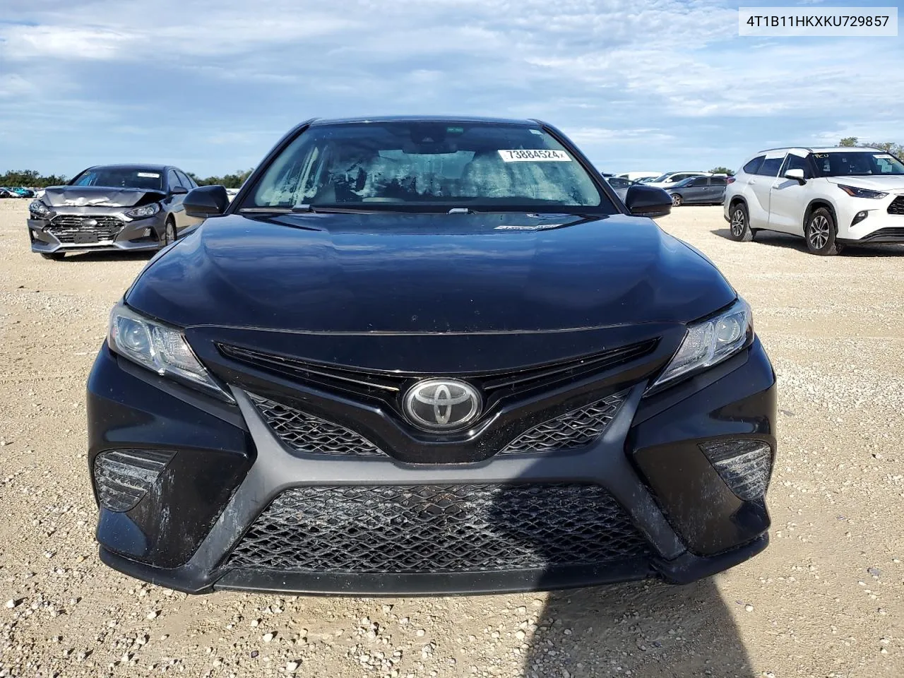 2019 Toyota Camry L VIN: 4T1B11HKXKU729857 Lot: 73884524