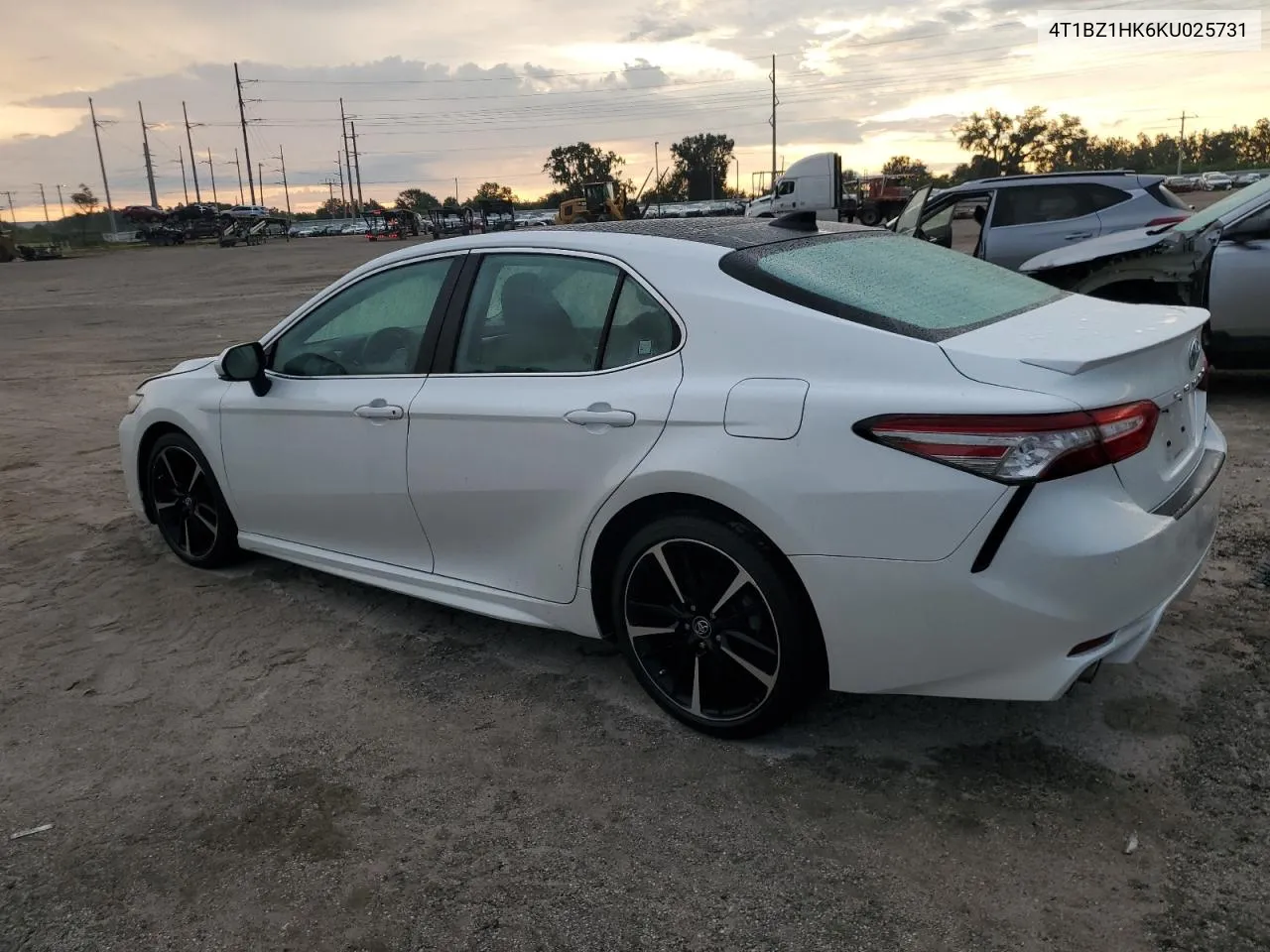 2019 Toyota Camry Xse VIN: 4T1BZ1HK6KU025731 Lot: 74024694