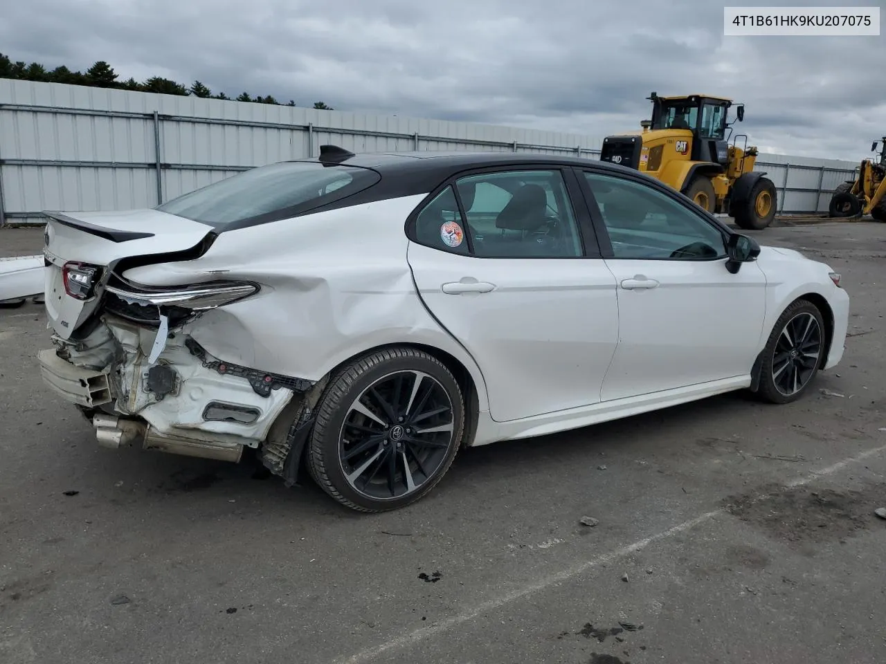 2019 Toyota Camry Xse VIN: 4T1B61HK9KU207075 Lot: 74045734