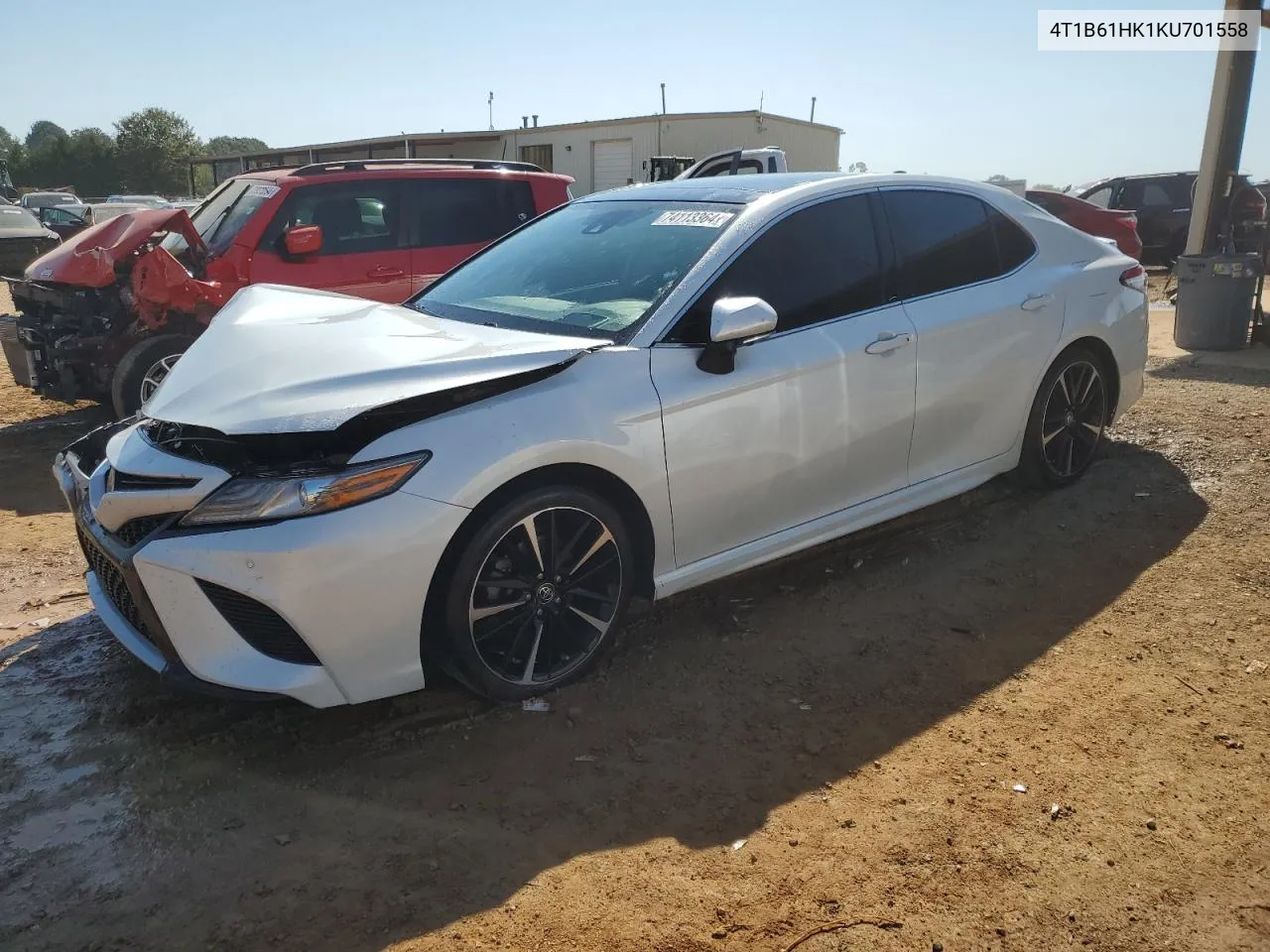 2019 Toyota Camry Xse VIN: 4T1B61HK1KU701558 Lot: 74113364