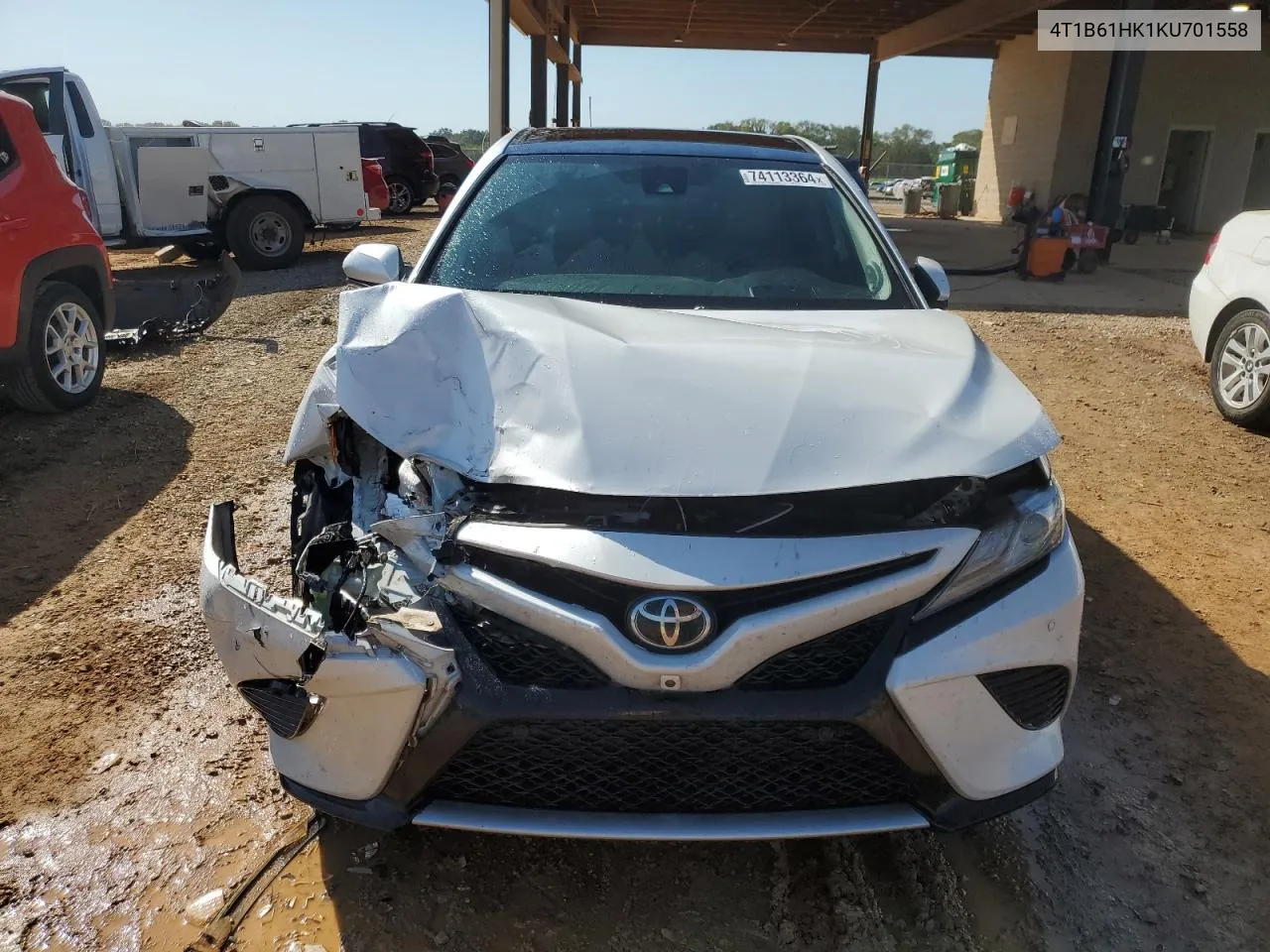 2019 Toyota Camry Xse VIN: 4T1B61HK1KU701558 Lot: 74113364