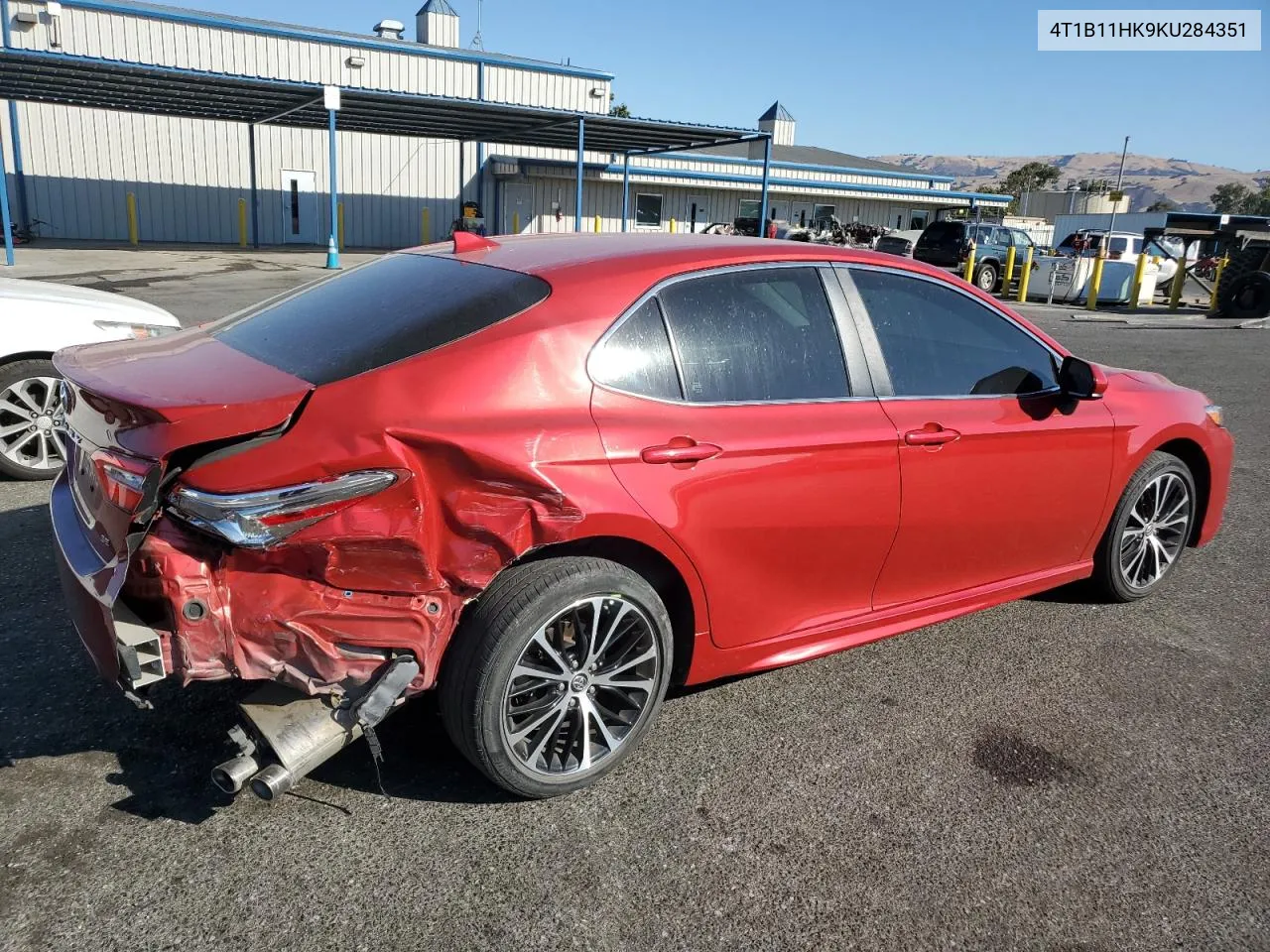 4T1B11HK9KU284351 2019 Toyota Camry L