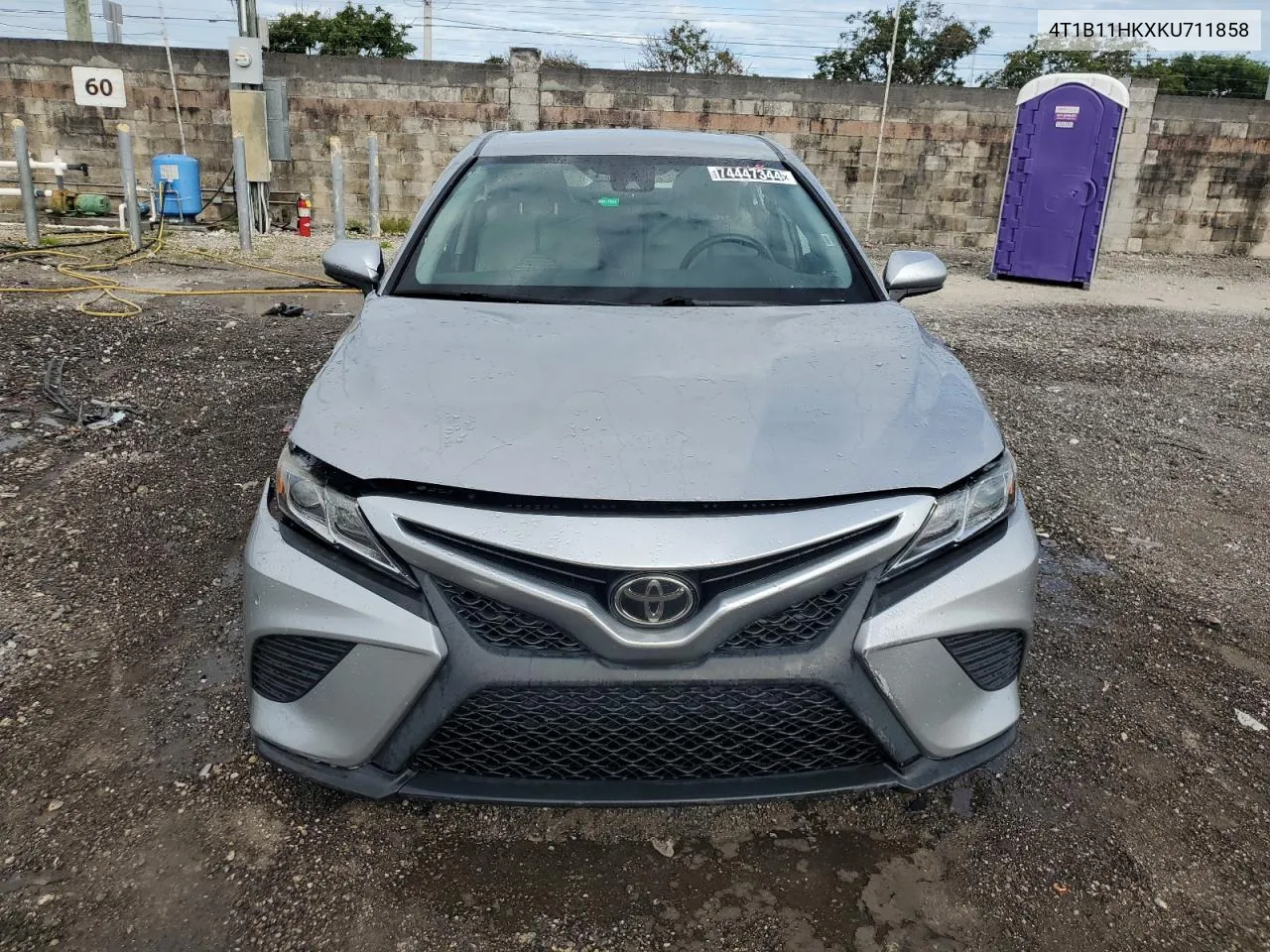 4T1B11HKXKU711858 2019 Toyota Camry L