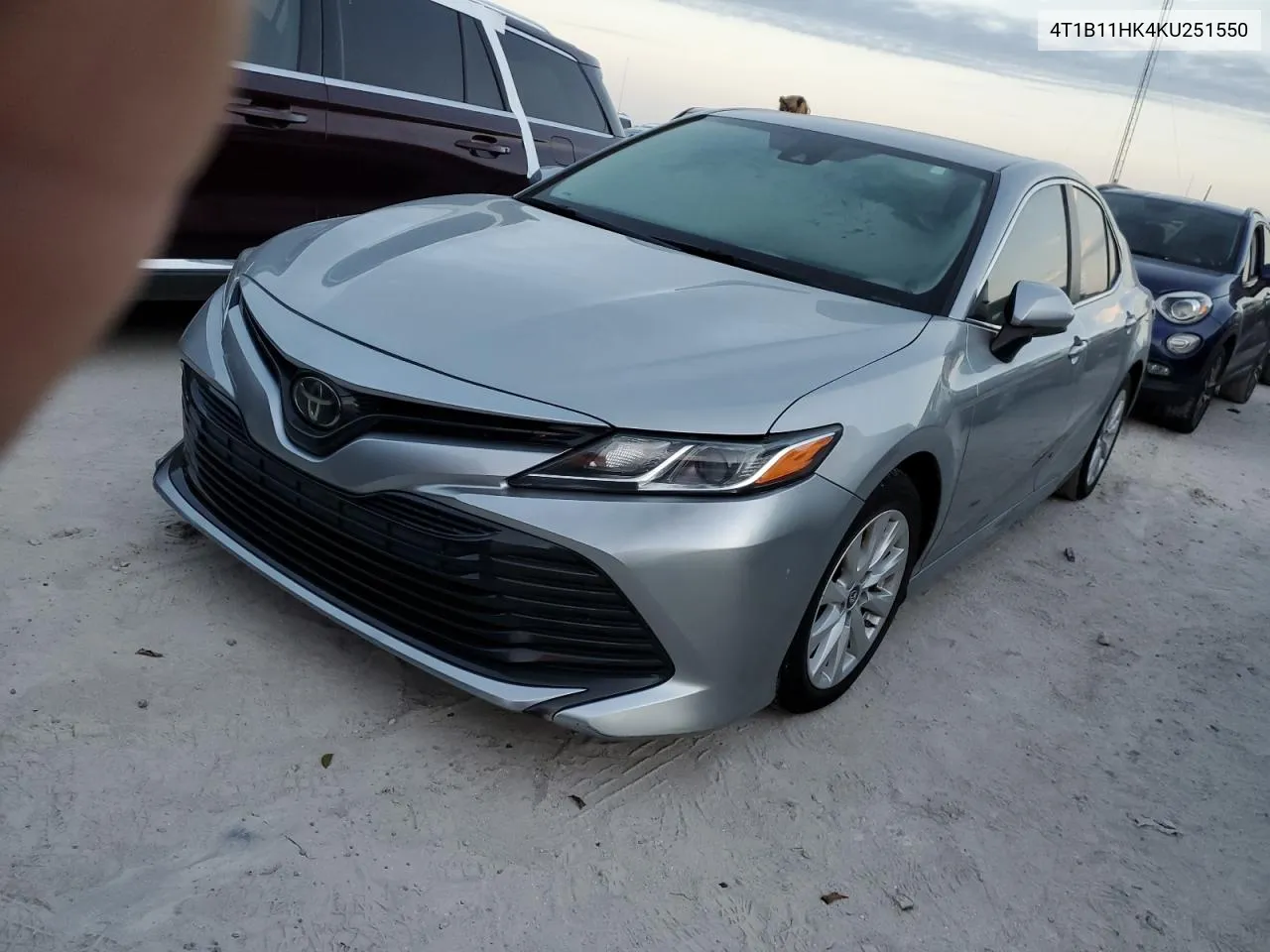 2019 Toyota Camry L VIN: 4T1B11HK4KU251550 Lot: 74949554