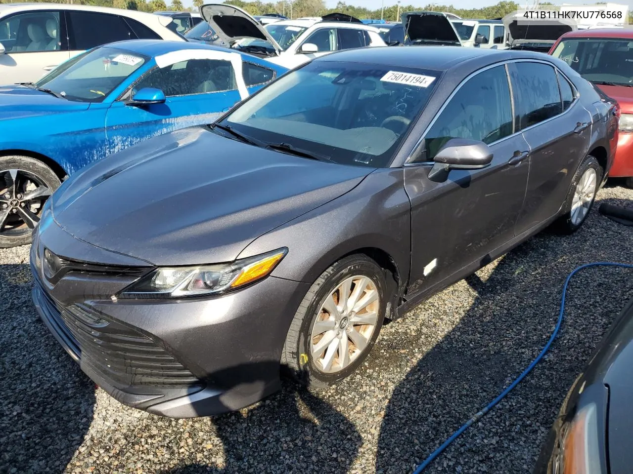 2019 Toyota Camry L VIN: 4T1B11HK7KU776568 Lot: 75014194