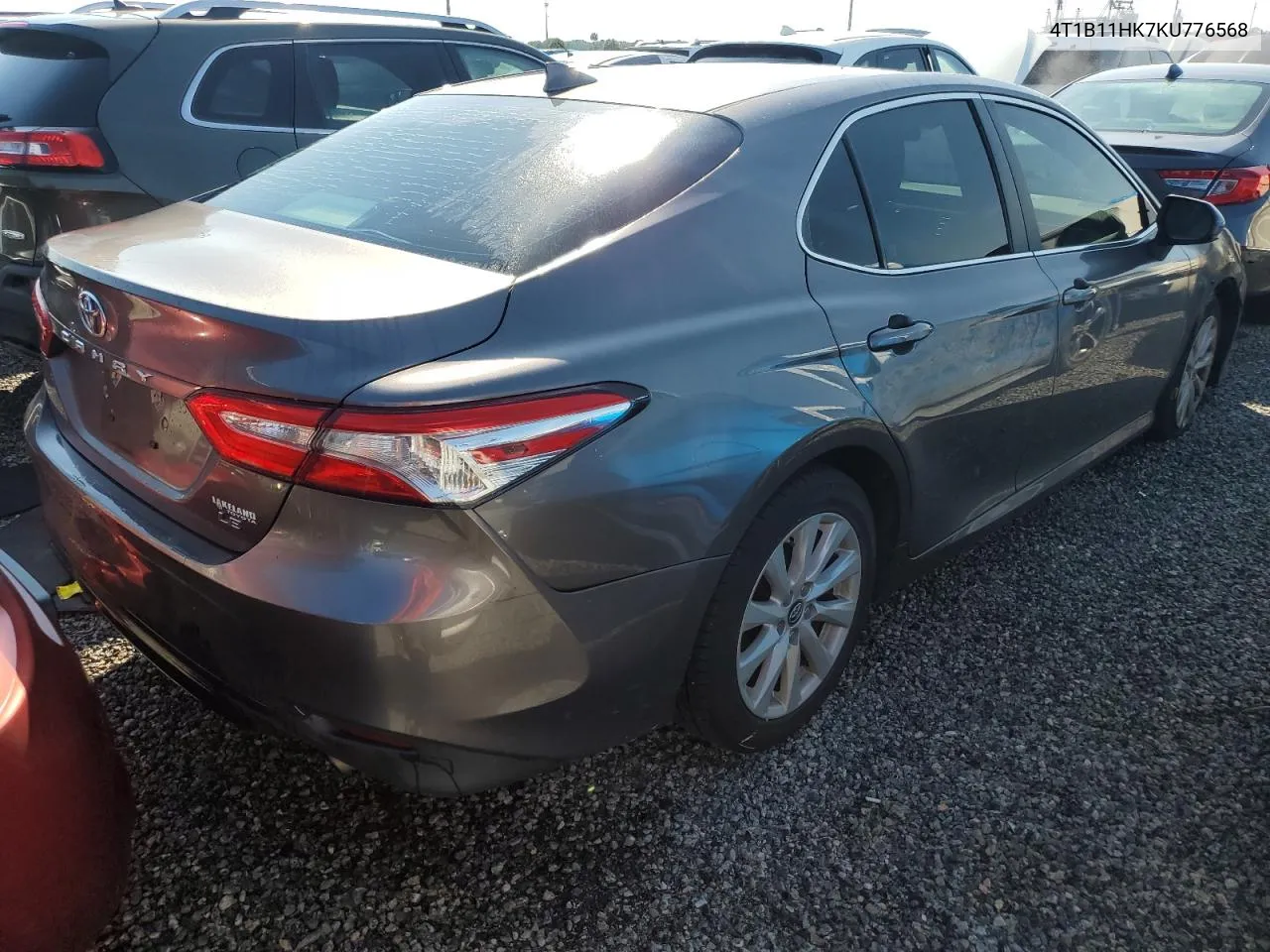 2019 Toyota Camry L VIN: 4T1B11HK7KU776568 Lot: 75014194