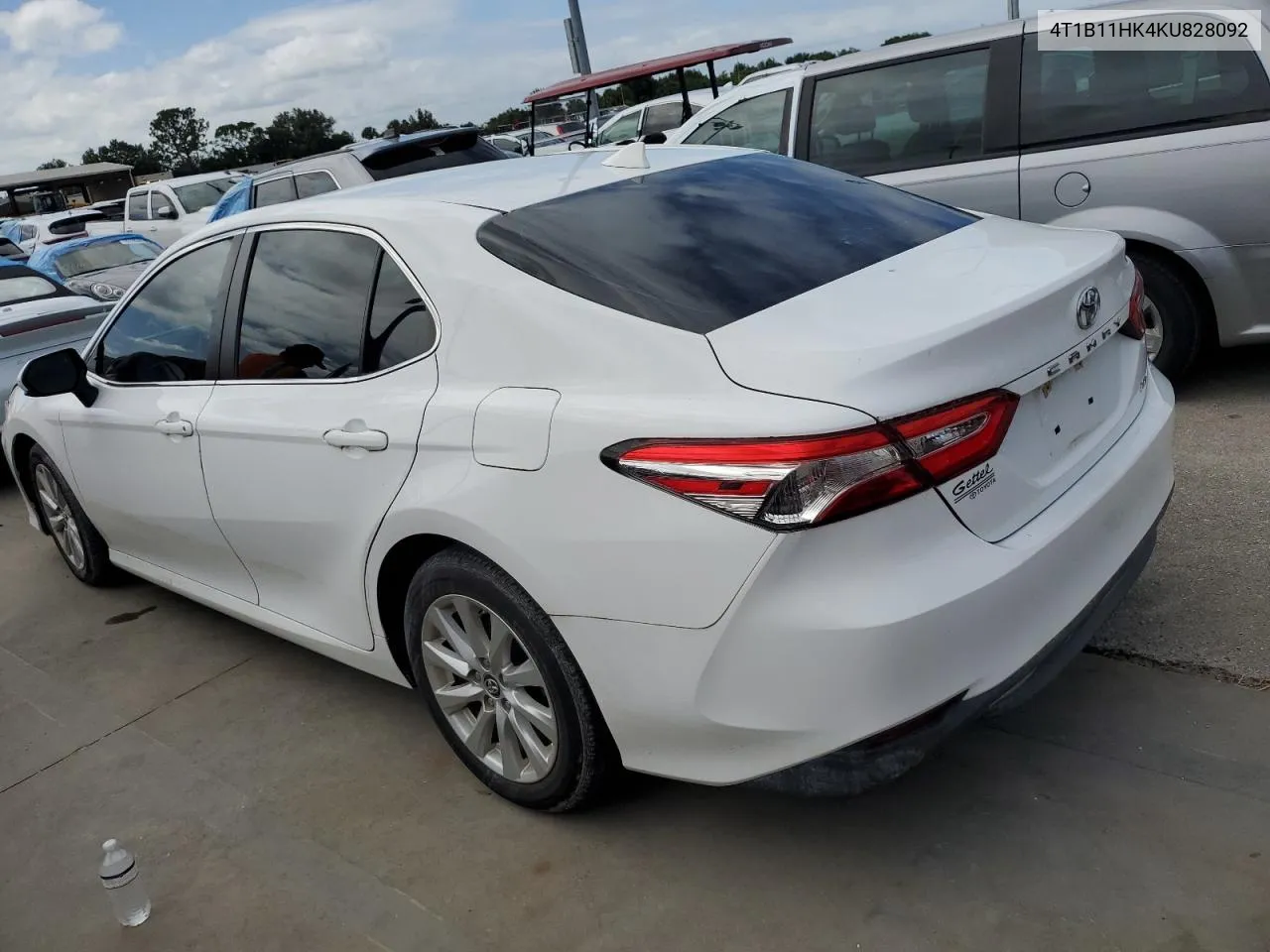 2019 Toyota Camry L VIN: 4T1B11HK4KU828092 Lot: 75098174