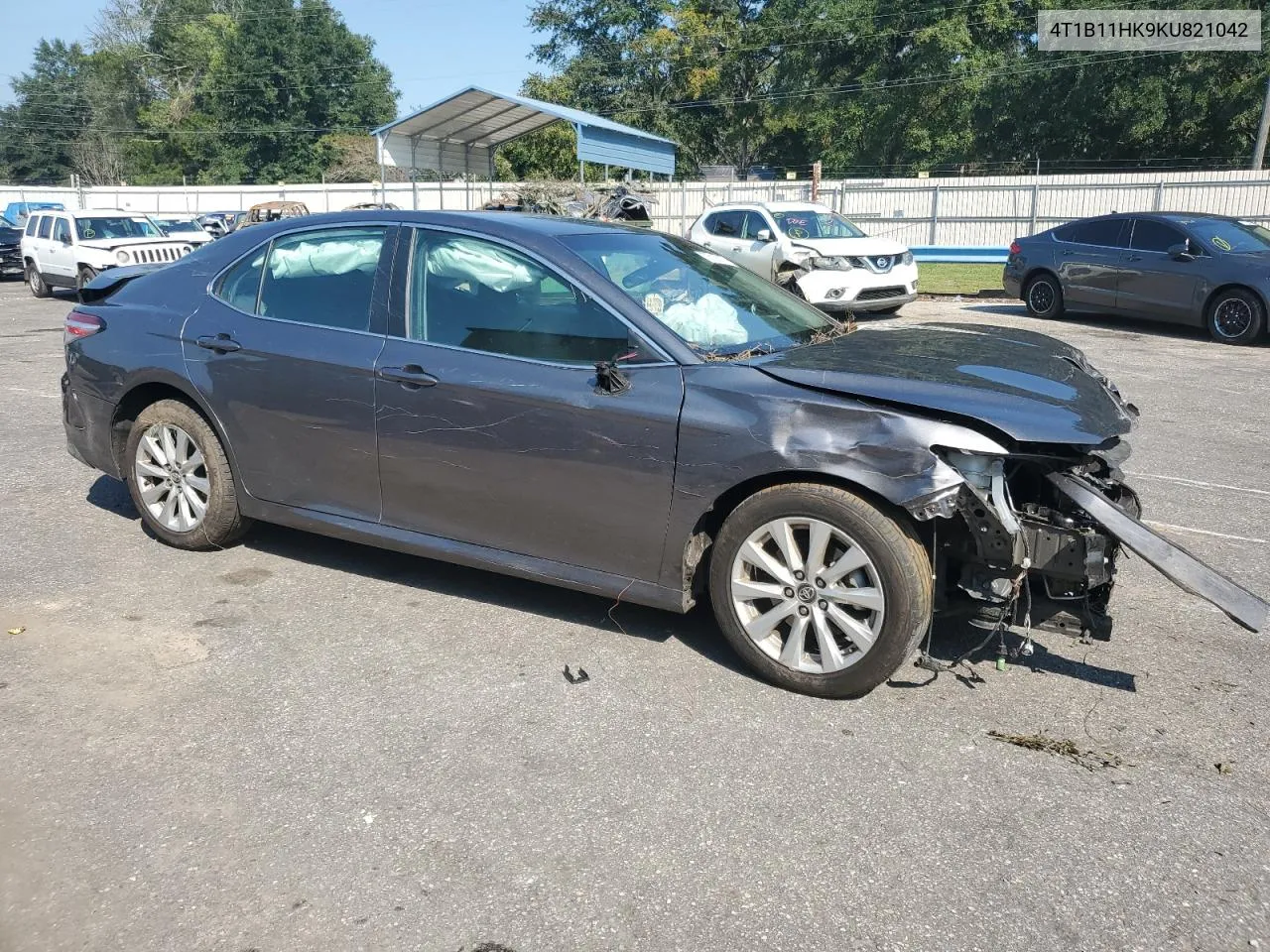 2019 Toyota Camry L VIN: 4T1B11HK9KU821042 Lot: 75123114