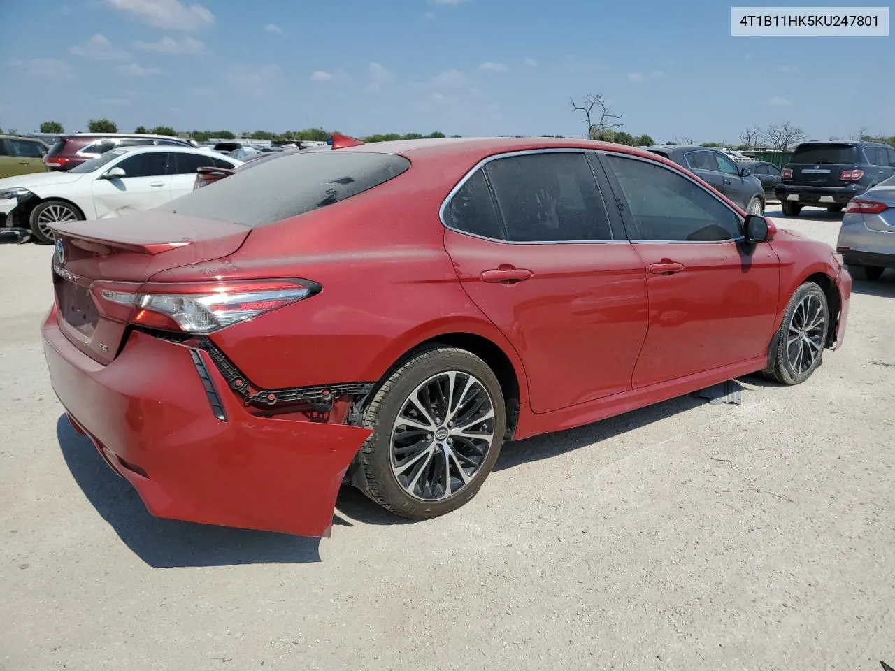 4T1B11HK5KU247801 2019 Toyota Camry L