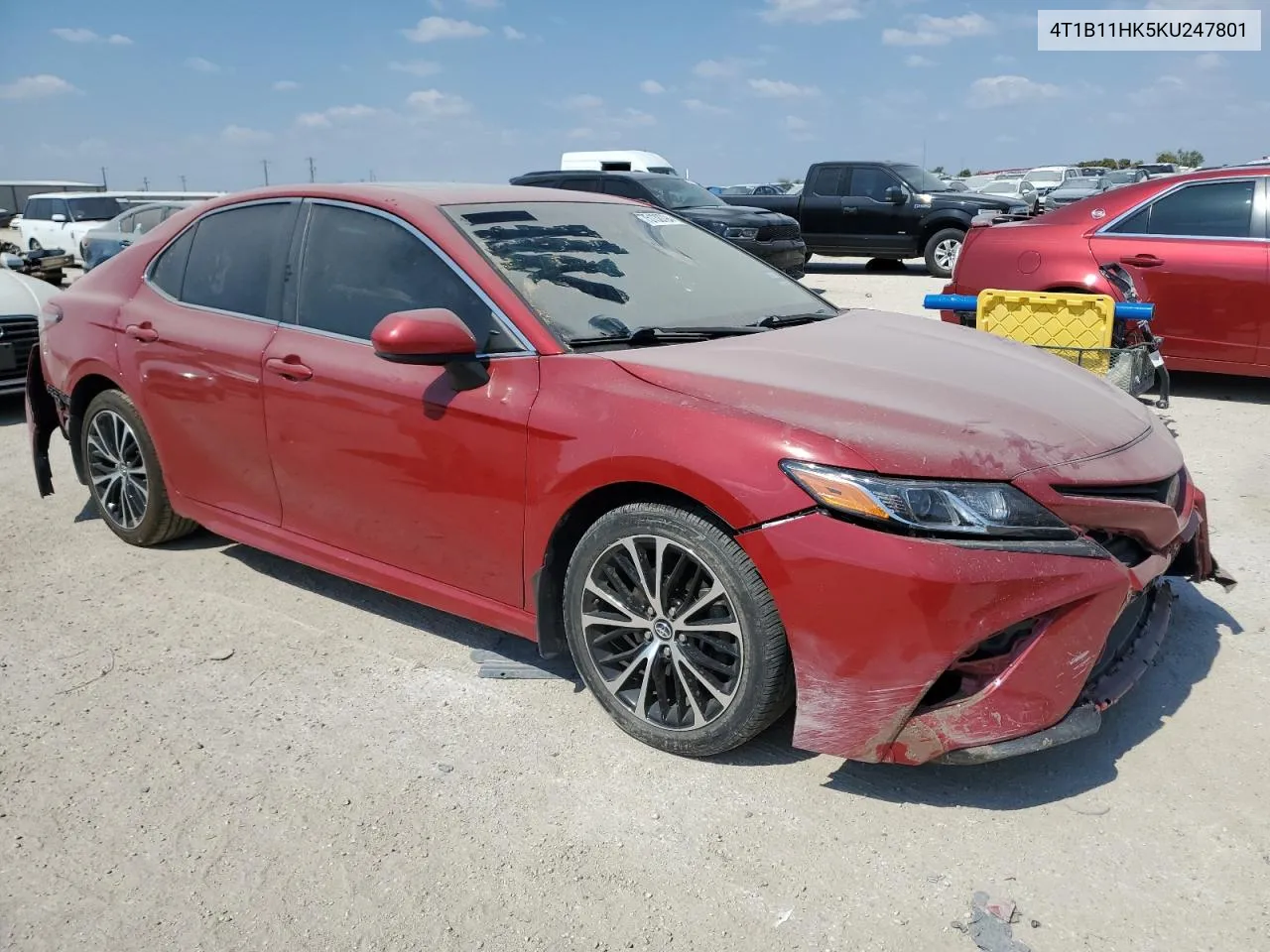 2019 Toyota Camry L VIN: 4T1B11HK5KU247801 Lot: 75138794