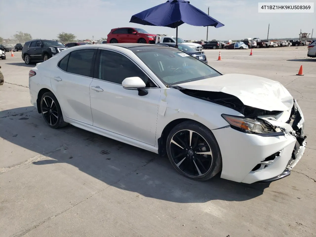 2019 Toyota Camry Xse VIN: 4T1BZ1HK9KU508369 Lot: 75234474