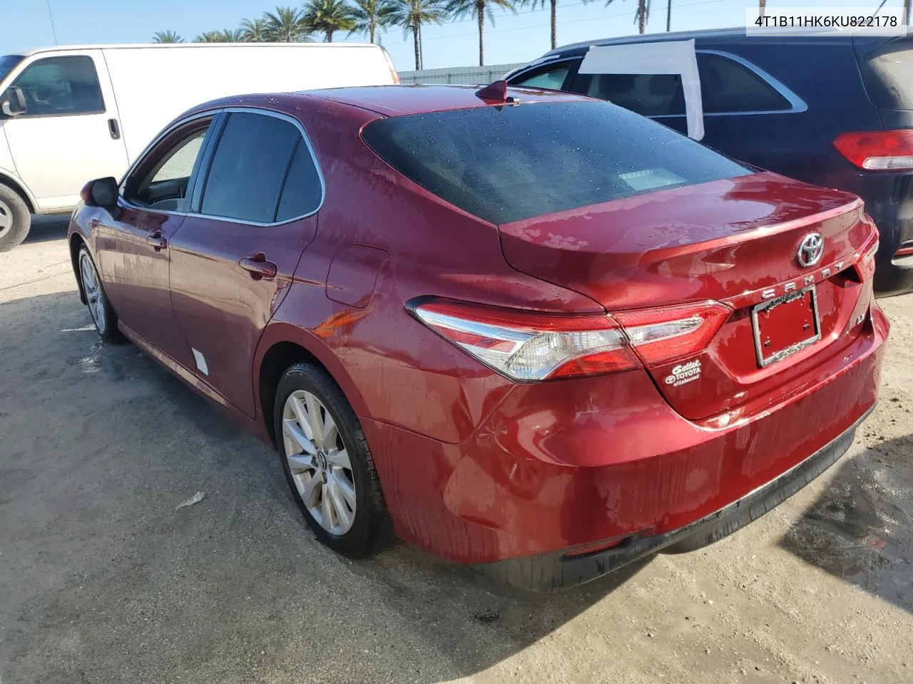 2019 Toyota Camry L VIN: 4T1B11HK6KU822178 Lot: 75821394