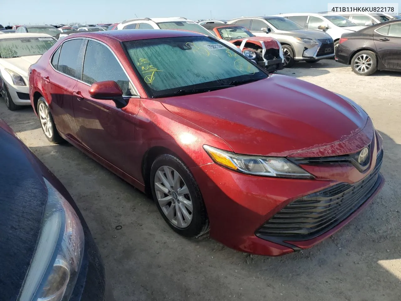 4T1B11HK6KU822178 2019 Toyota Camry L