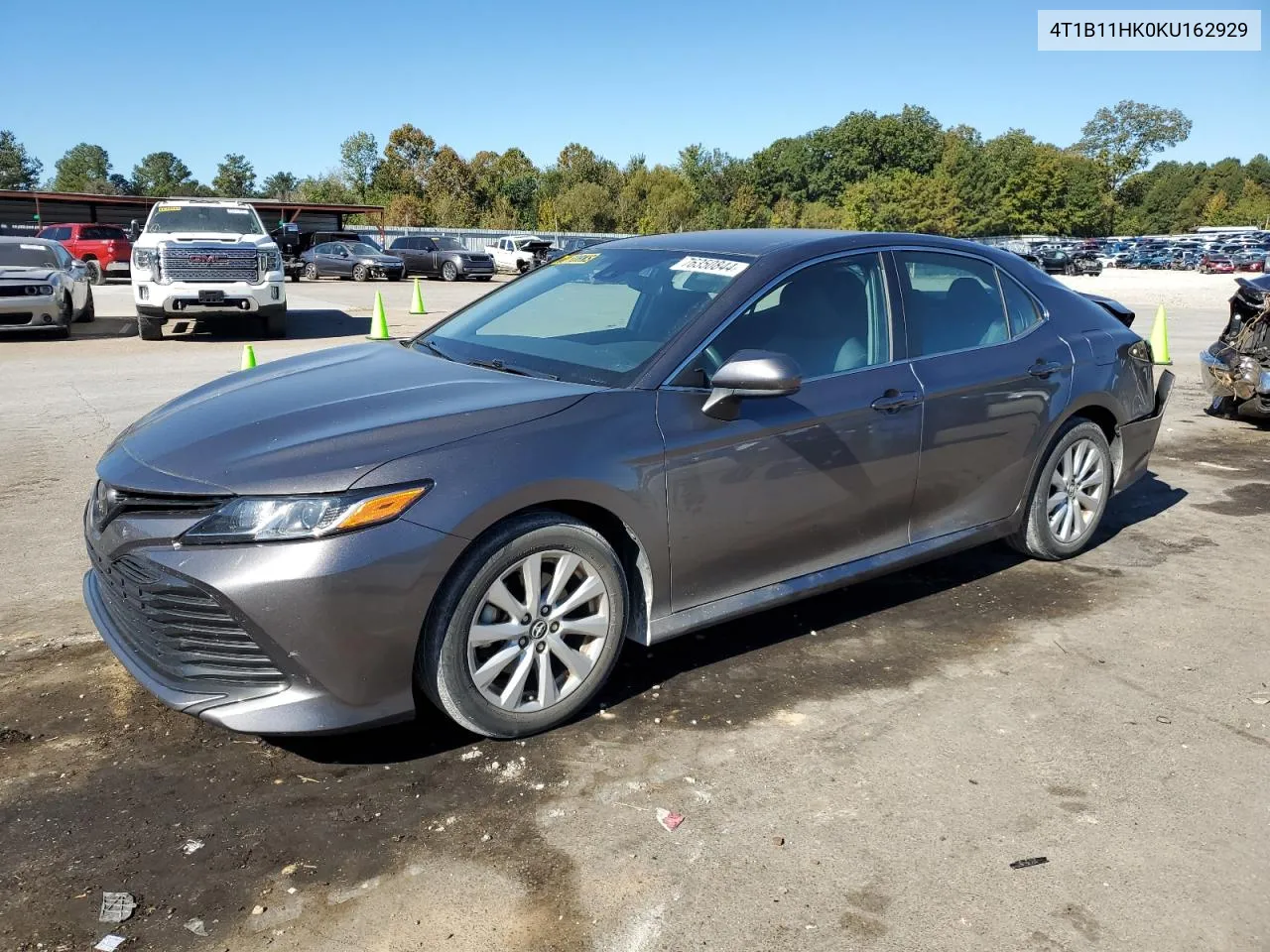 4T1B11HK0KU162929 2019 Toyota Camry L