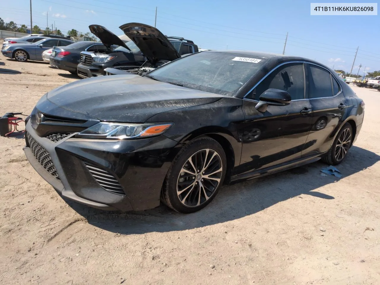 2019 Toyota Camry L VIN: 4T1B11HK6KU826098 Lot: 76358184