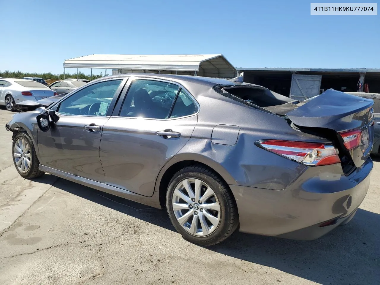 4T1B11HK9KU777074 2019 Toyota Camry L