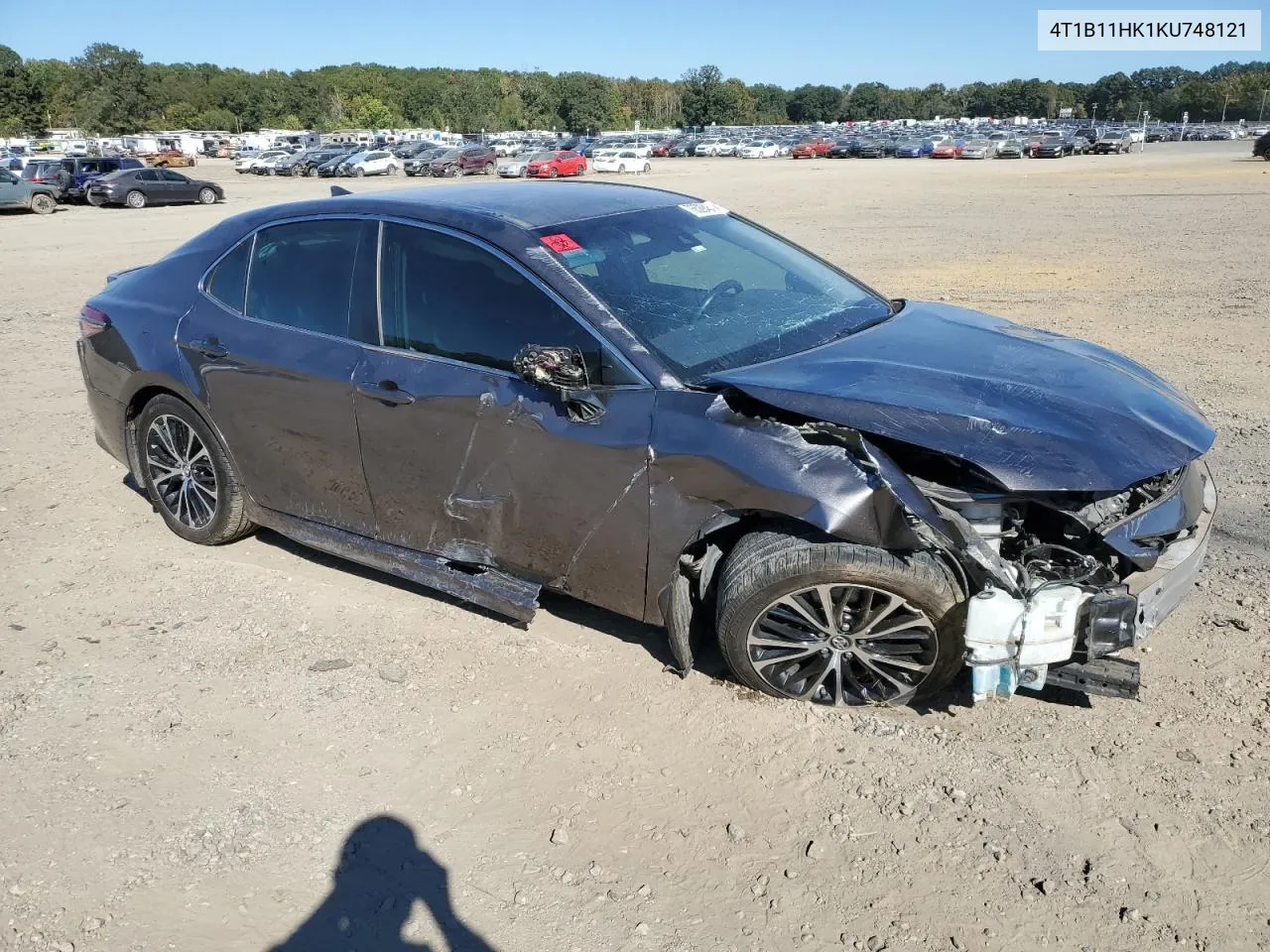 2019 Toyota Camry L VIN: 4T1B11HK1KU748121 Lot: 76529484