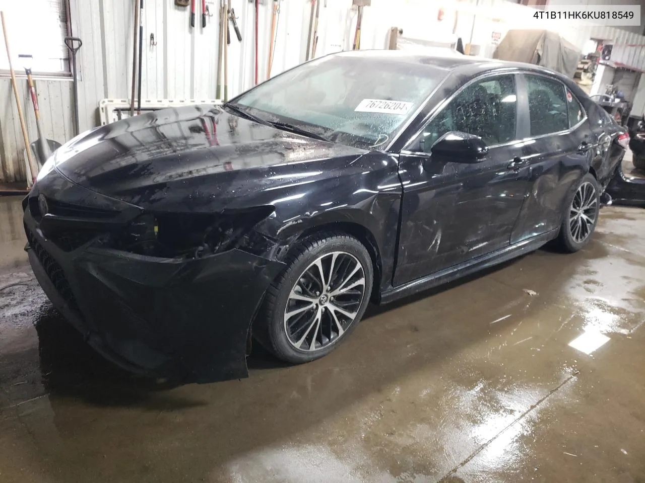 2019 Toyota Camry L VIN: 4T1B11HK6KU818549 Lot: 76726204