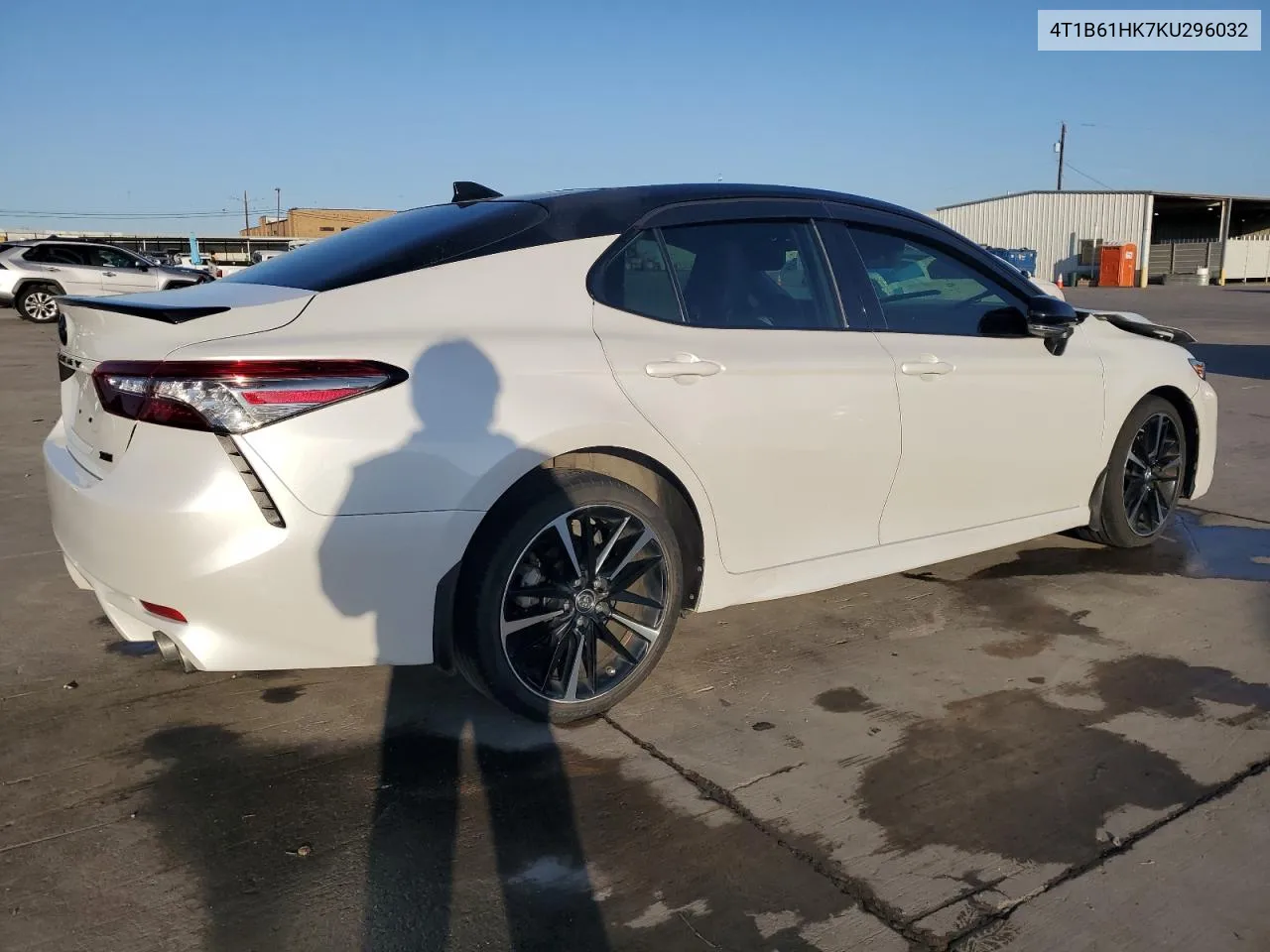 2019 Toyota Camry Xse VIN: 4T1B61HK7KU296032 Lot: 76777374