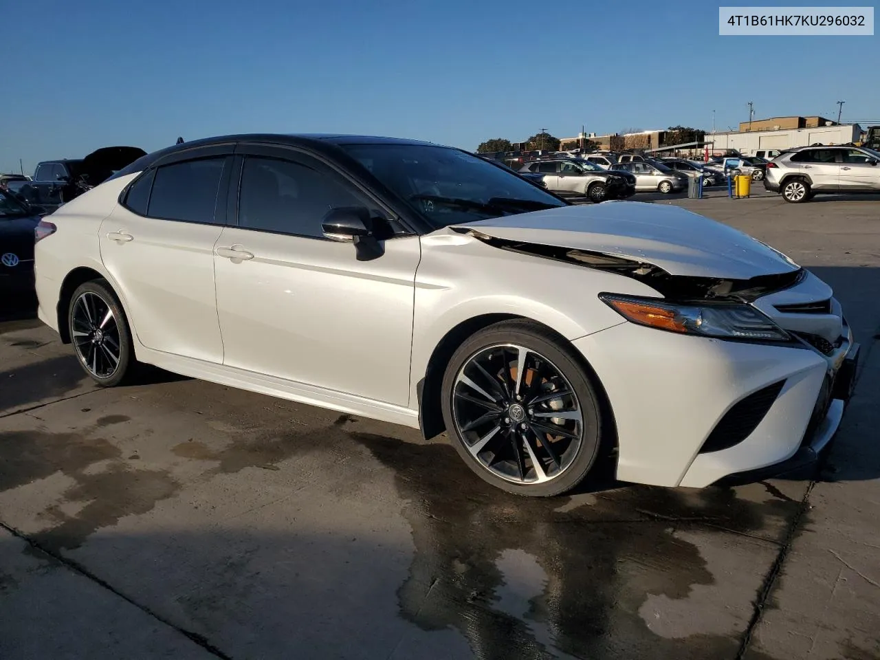 2019 Toyota Camry Xse VIN: 4T1B61HK7KU296032 Lot: 76777374