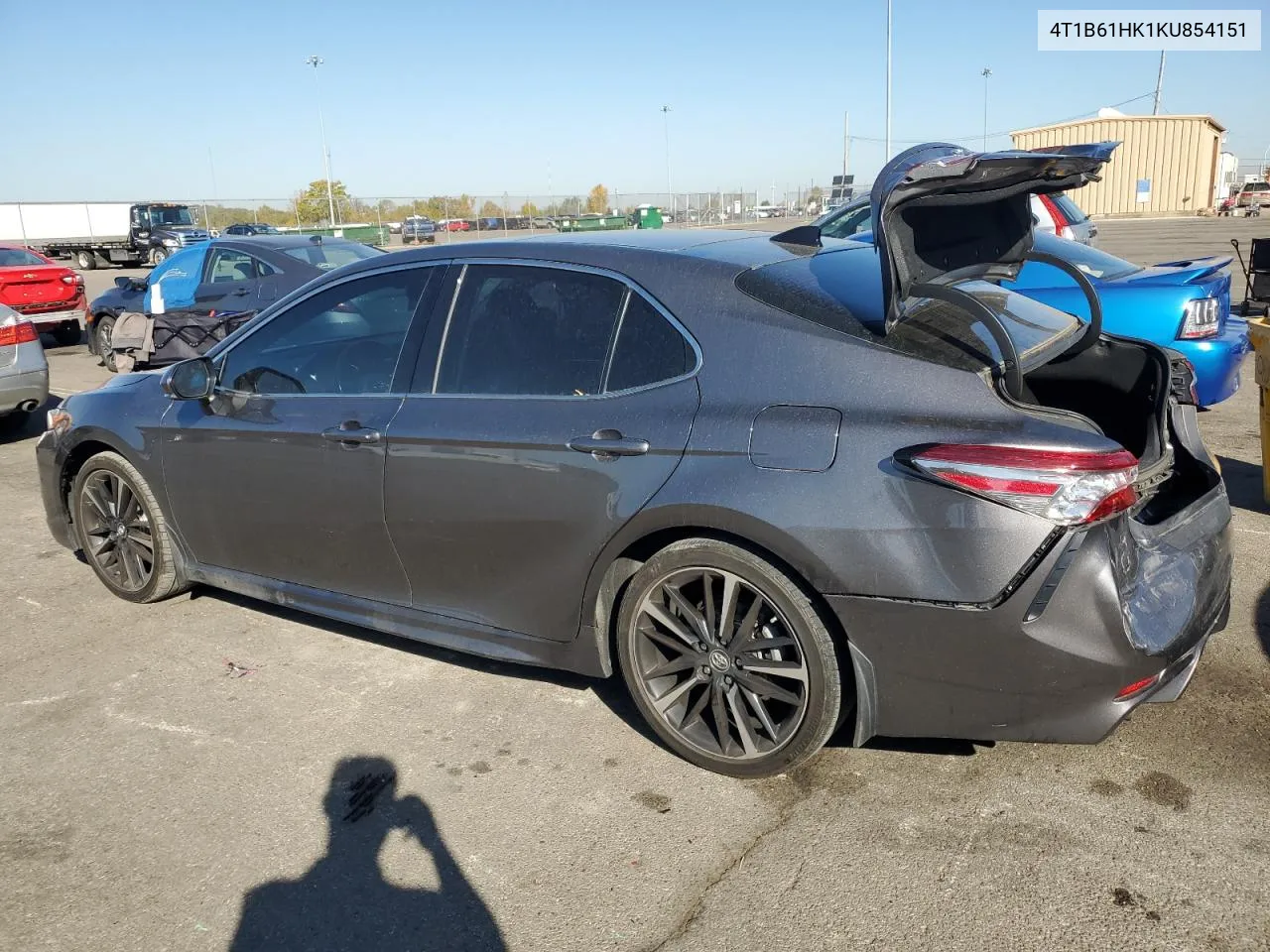 2019 Toyota Camry Xse VIN: 4T1B61HK1KU854151 Lot: 76830614