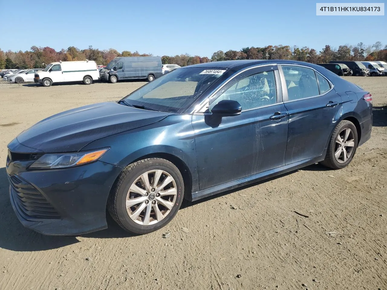 4T1B11HK1KU834173 2019 Toyota Camry L