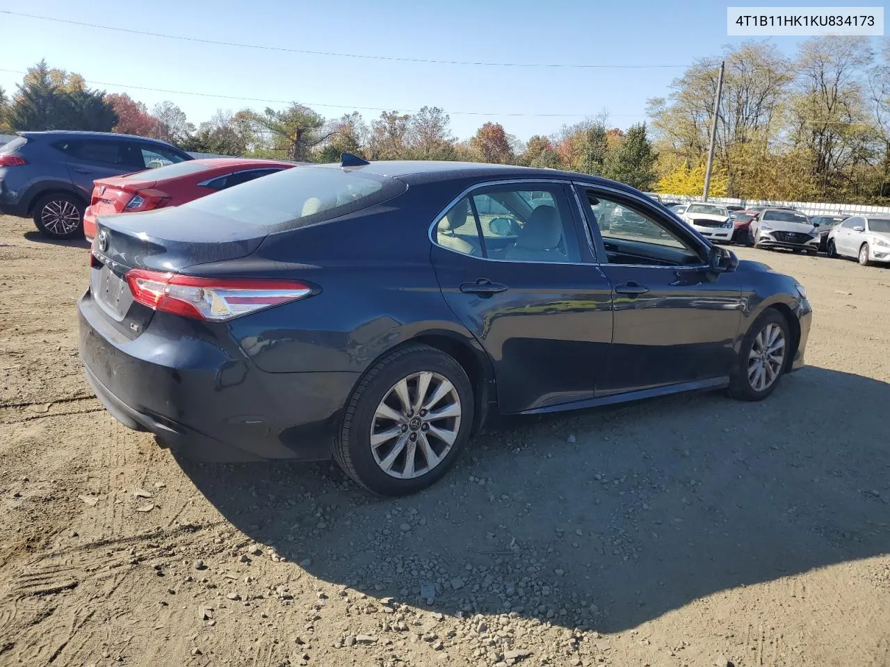 4T1B11HK1KU834173 2019 Toyota Camry L