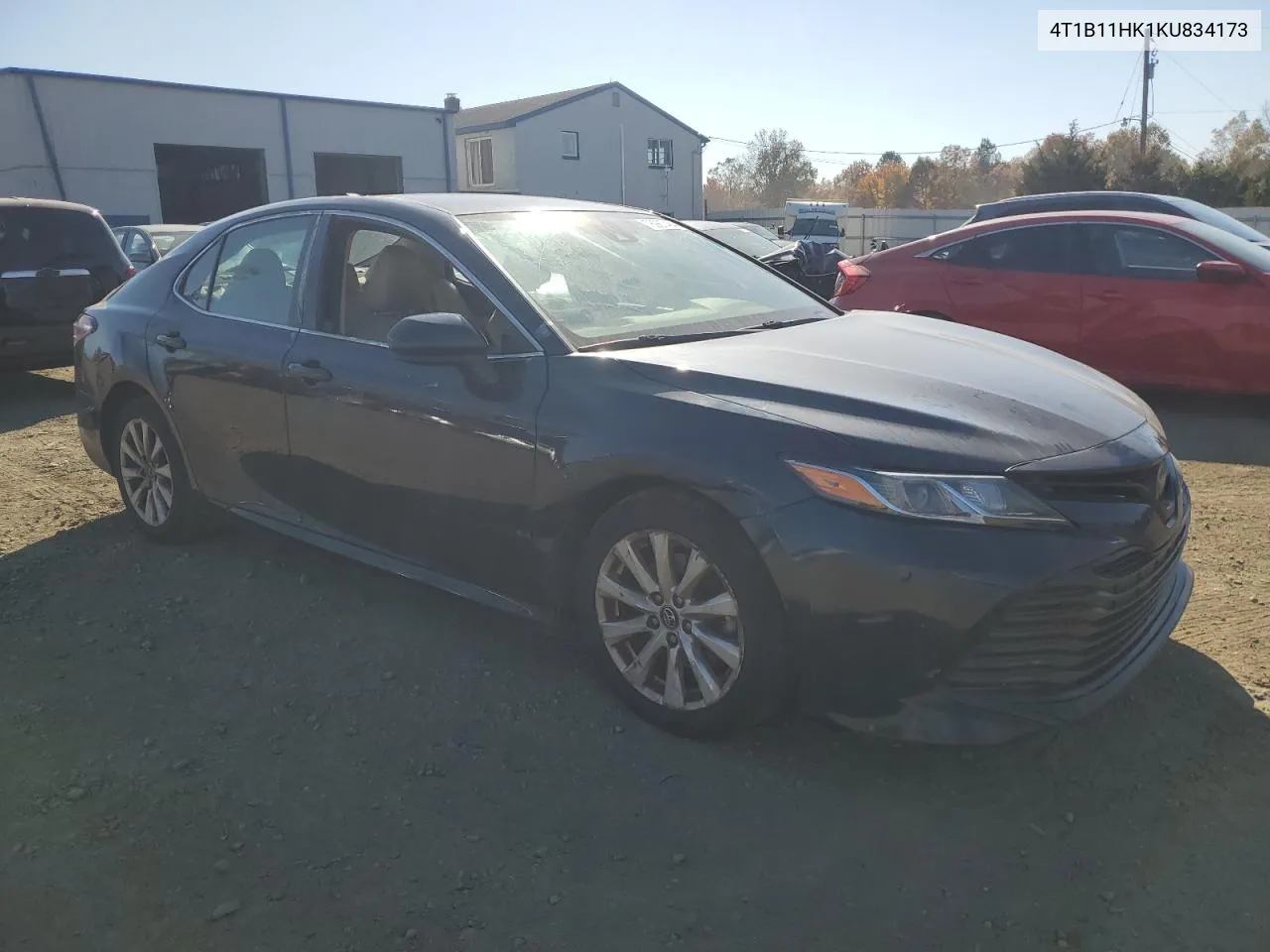 2019 Toyota Camry L VIN: 4T1B11HK1KU834173 Lot: 76987484