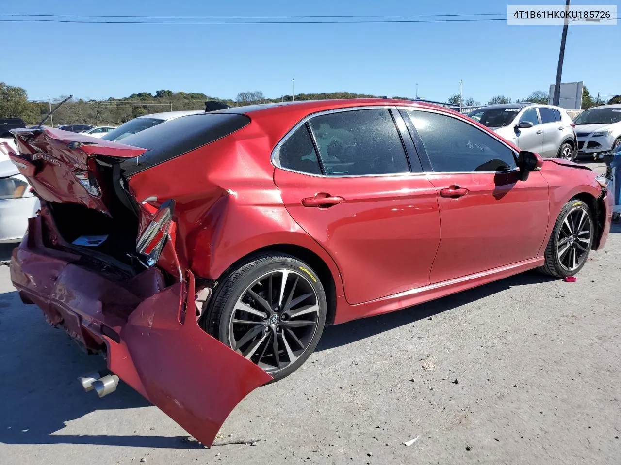 2019 Toyota Camry Xse VIN: 4T1B61HK0KU185726 Lot: 76991824