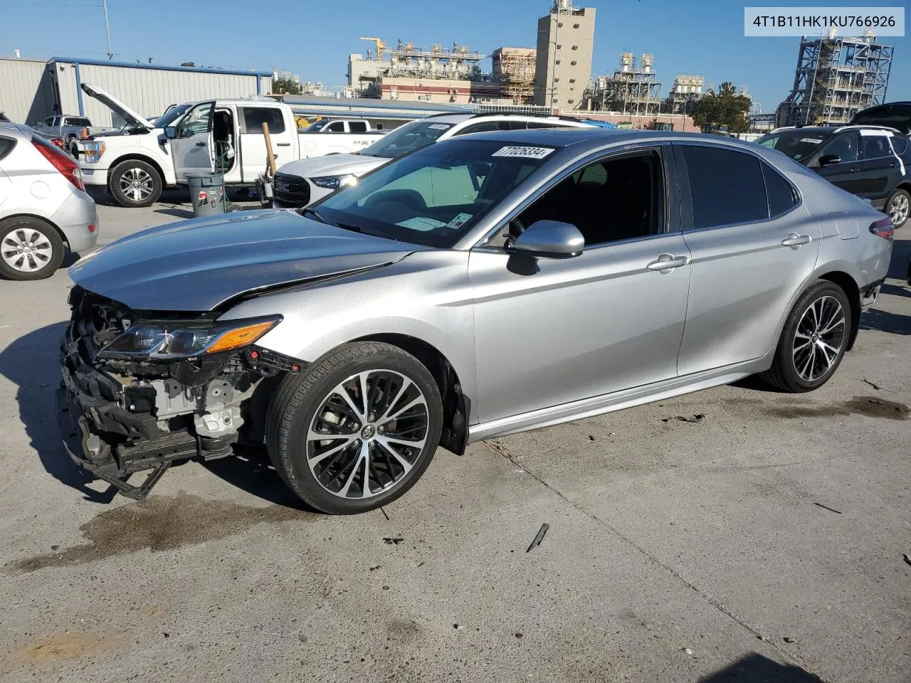 2019 Toyota Camry L VIN: 4T1B11HK1KU766926 Lot: 77026334