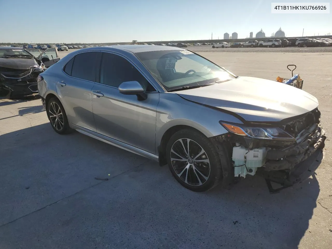 2019 Toyota Camry L VIN: 4T1B11HK1KU766926 Lot: 77026334