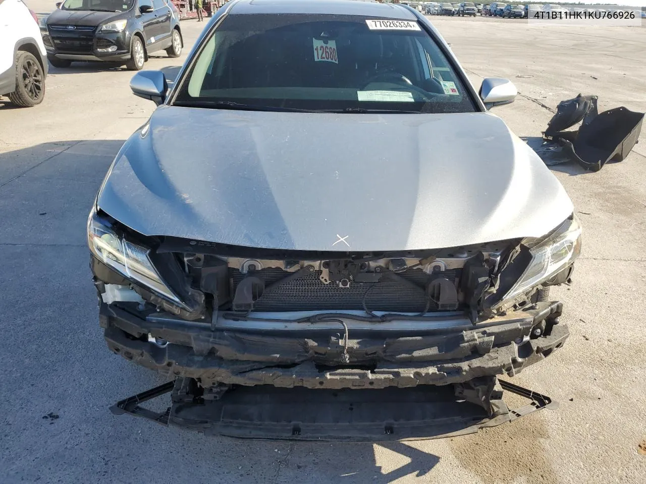 2019 Toyota Camry L VIN: 4T1B11HK1KU766926 Lot: 77026334